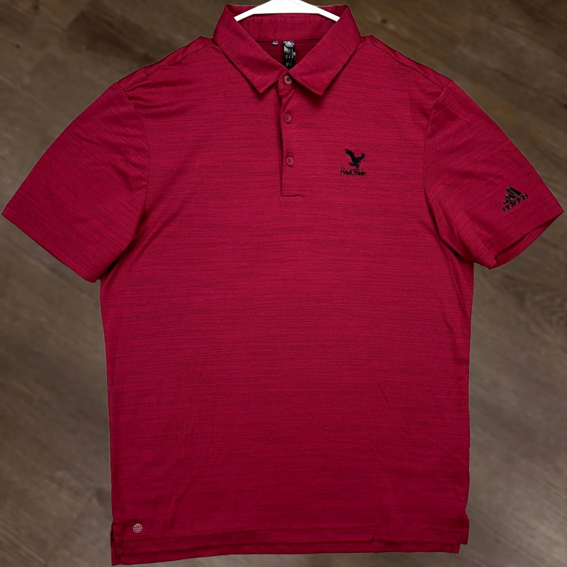 Adidas Adidas Polo Shirt Mens Medium Golf Rugby Short Sleeve Logo Collared Solid Red Black Outdoor Casual Shirt Size US M / EU 48-50 / 2 - 1 Thumbnail