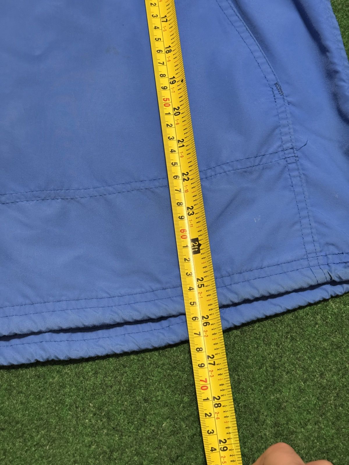 L.L. Bean LL Bean 1/4 Zip Light Blue Medium Anorak 90s 20x26 Jacket Size M / US 6-8 / IT 42-44 - 5 Thumbnail