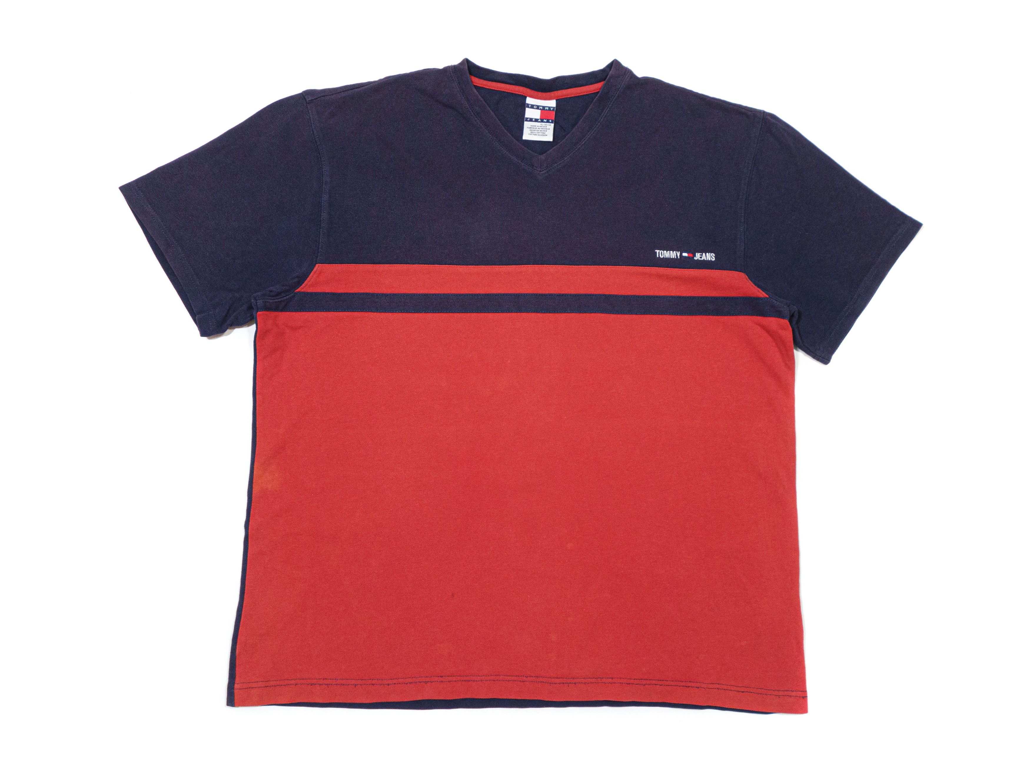 Tommy Hilfiger Two Tone Logo T-Shirt Size US XL / EU 56 / 4 - 1 Thumbnail