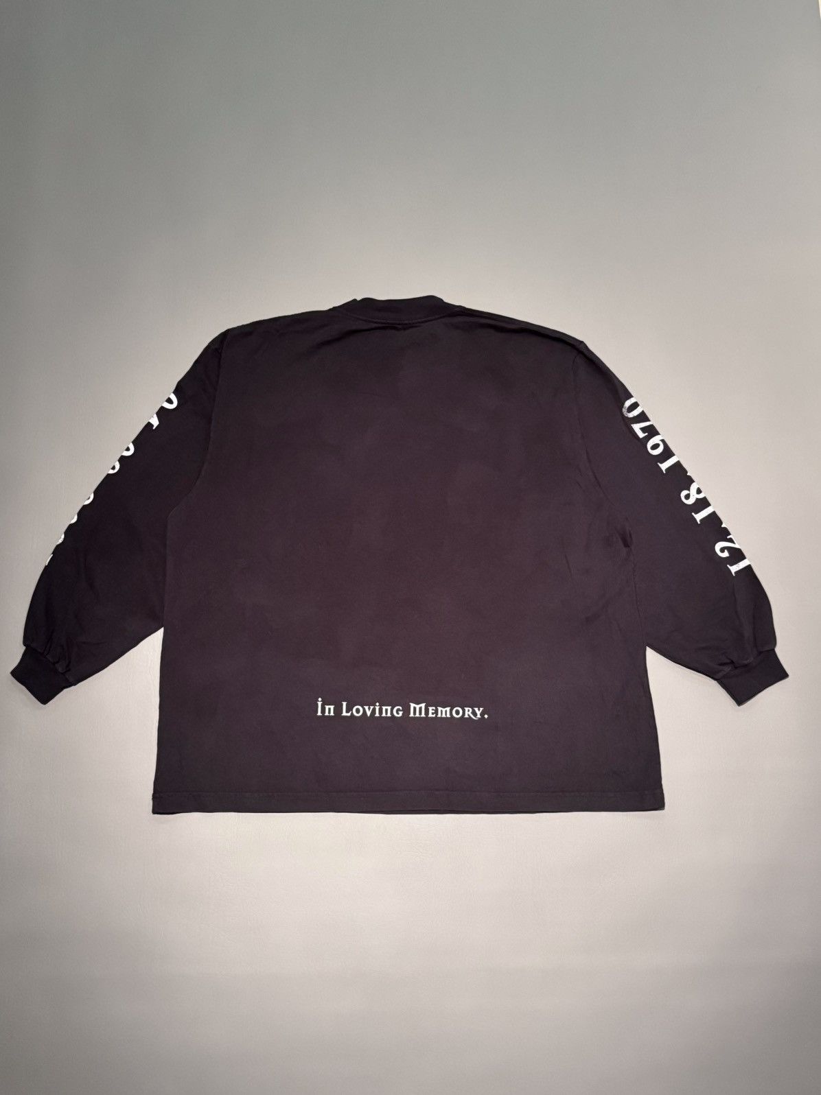 Balenciaga × Kanye West × Yeezy Season Balenciaga x Yeezy DMX Tribute Long  Sleeve Shirt | Grailed