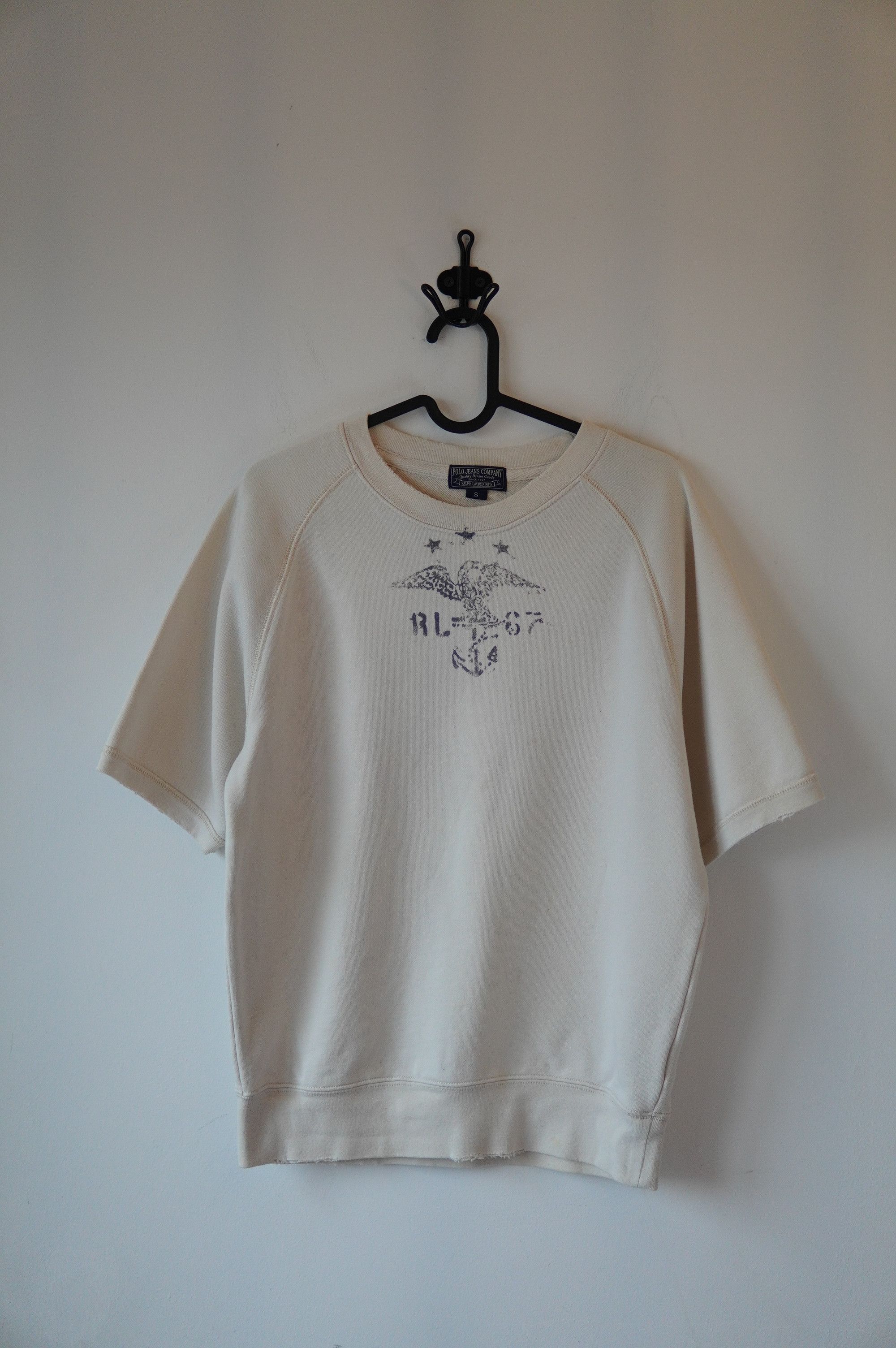 Ralph Lauren Heritage US Navy Eagle Anchor 67 Crewneck Top