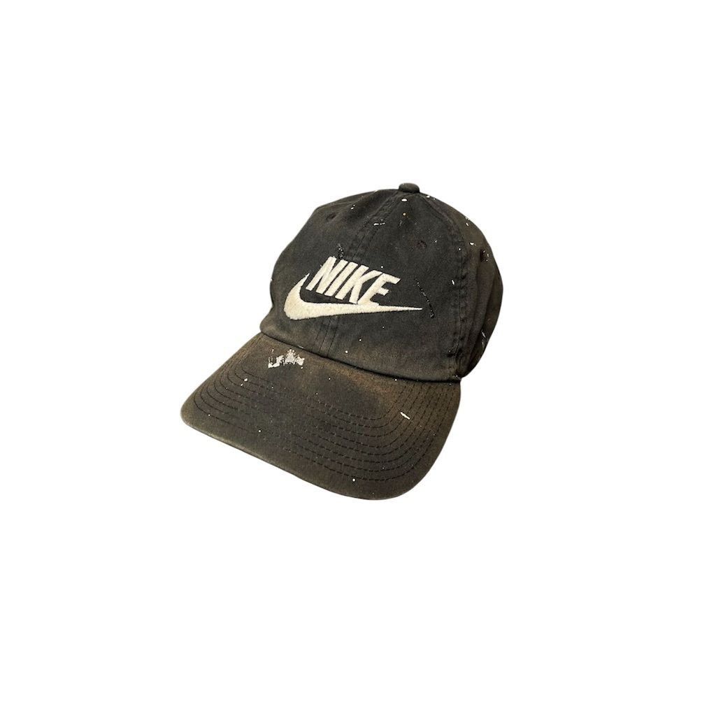 Nike Vintage Faded Distressed Black Nike "Heritage 86" Hat Cap Size ONE SIZE - 12 Thumbnail