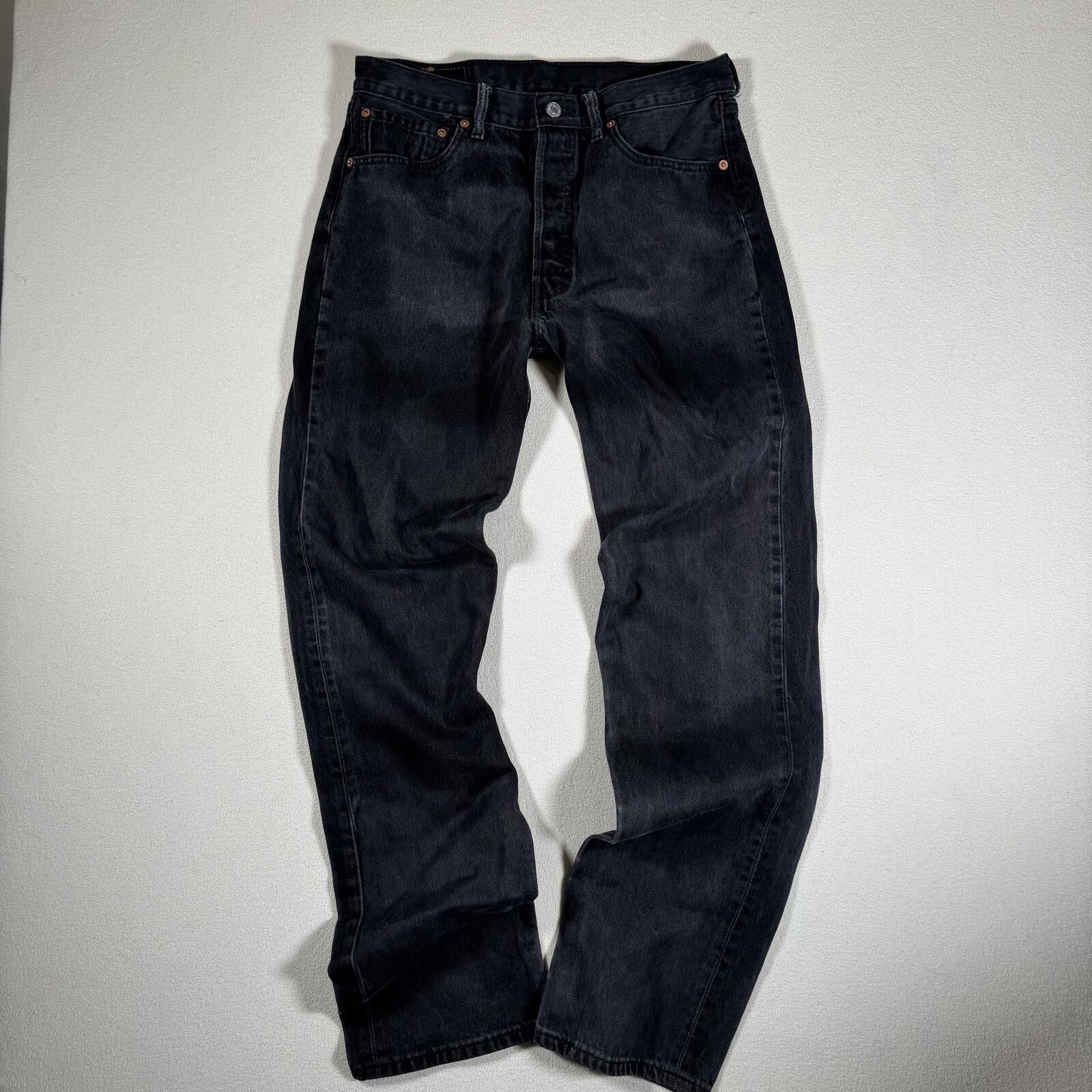 Other Vintage 90s Levis 501 Made In Canada Black Denim Jeans Size US 33 - 1 Thumbnail