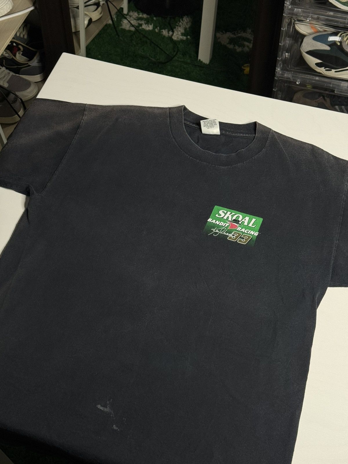 Vintage VINTAGE 1998 NASCAR Bandit Racing Tee “Black” [ L ] PREOWNED Size US L / EU 52-54 / 3 - 1 Thumbnail