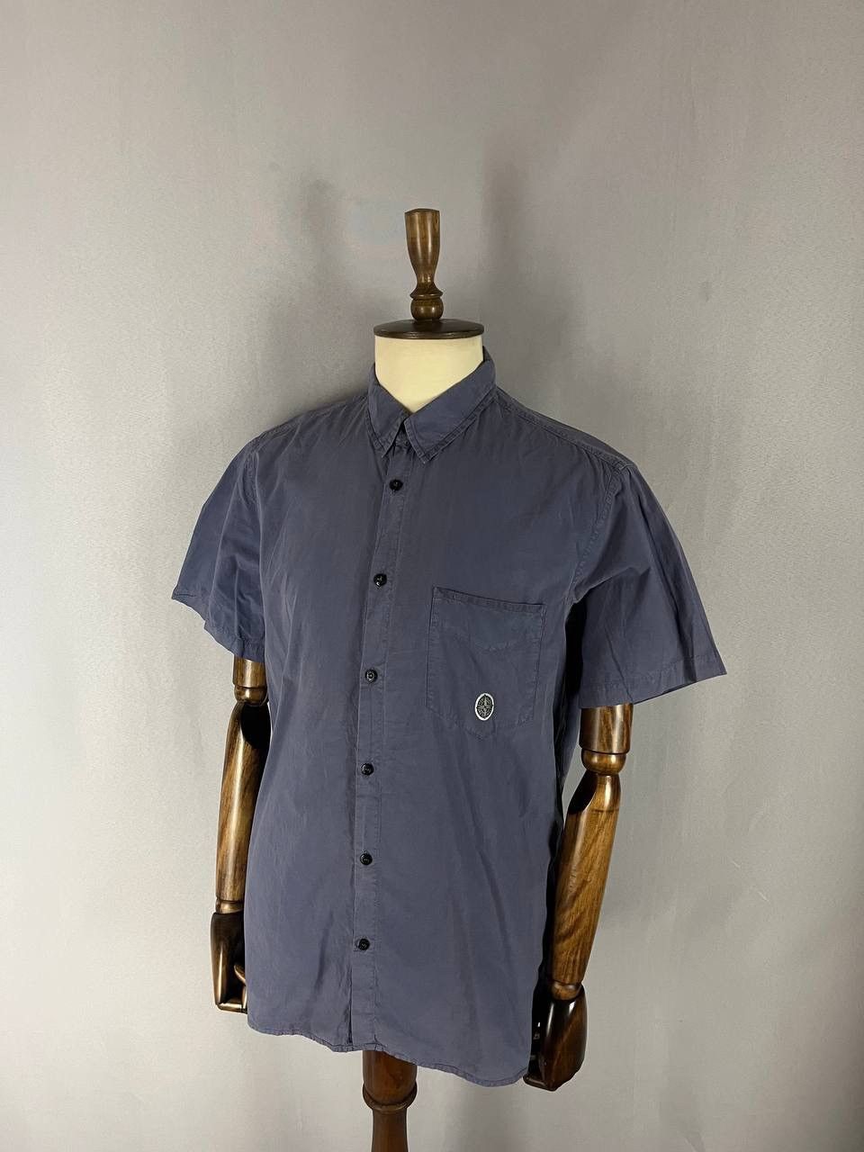 Stone Island Stone Island Shirt Navy Size US XXL / EU 58 / 5 - 1 Thumbnail