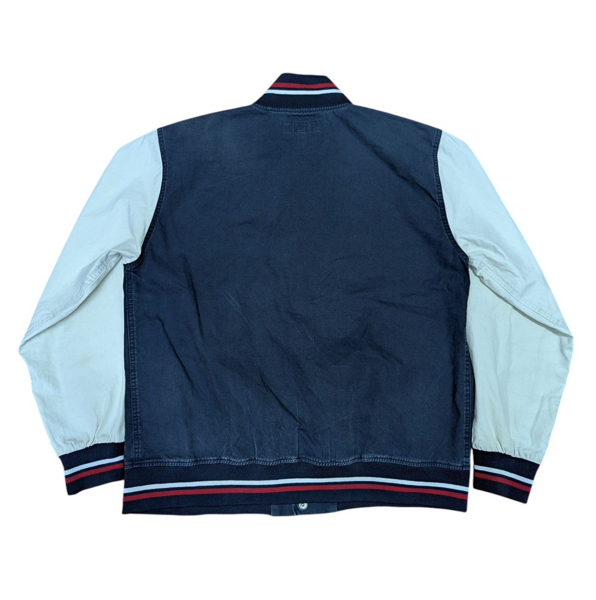 Supreme Vintage Supreme 2002 Spellout Varsity Jacket Size US L / EU 52-54 / 3 - 2 Thumbnail