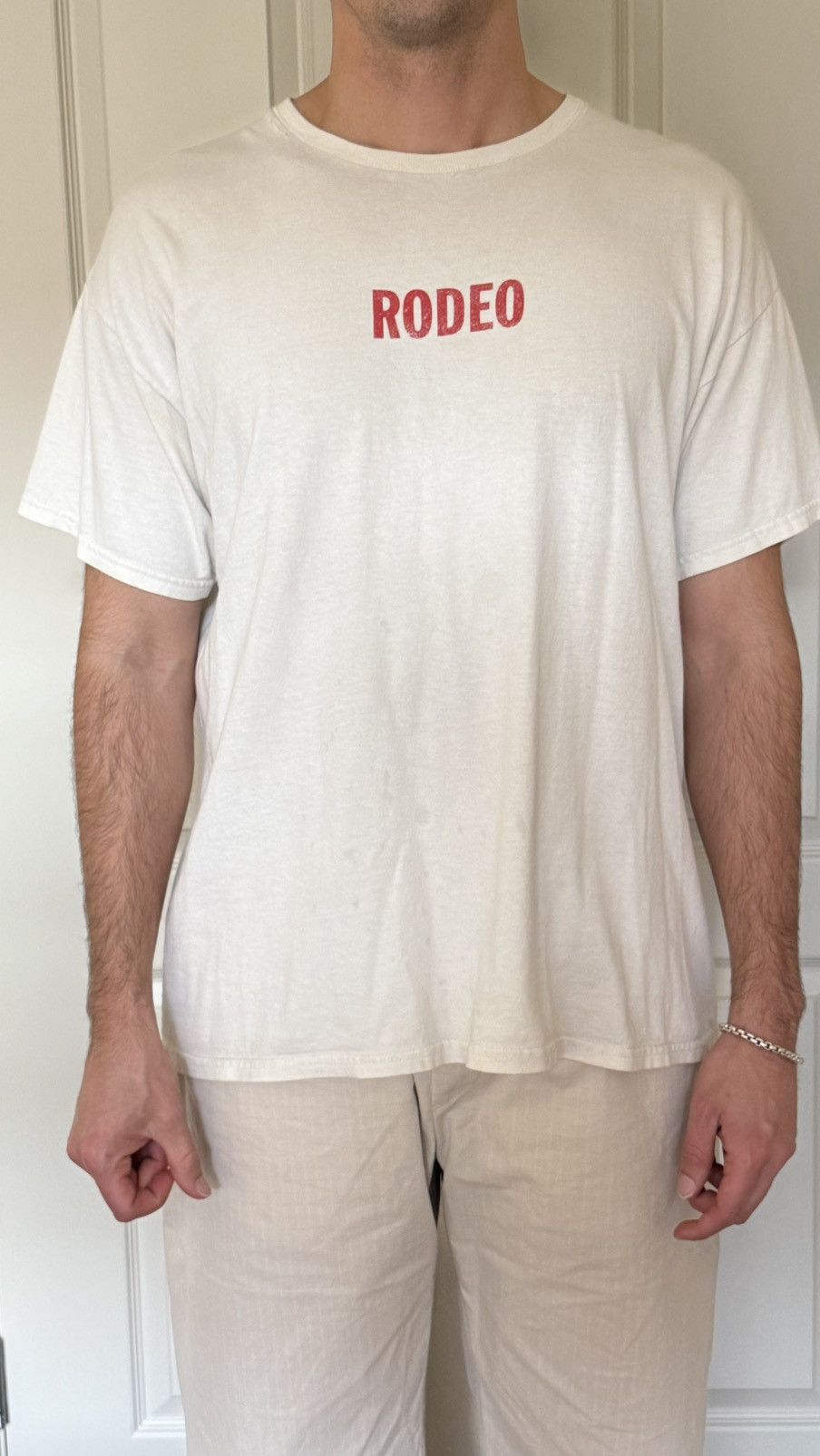 Travis Scott Travis Scott 2016 Rodeo Tour Tee Size US XL / EU 56 / 4 - 6 Thumbnail
