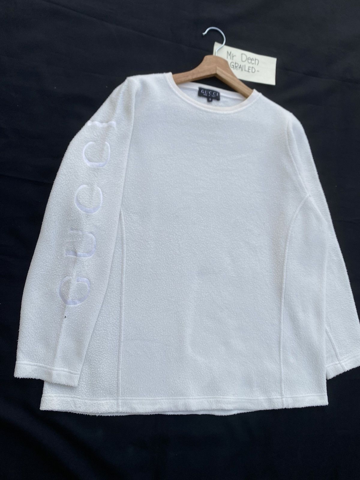 Gucci Rare Vintage GUCCI White Sweater Size US M / EU 48-50 / 2 - 5 Thumbnail