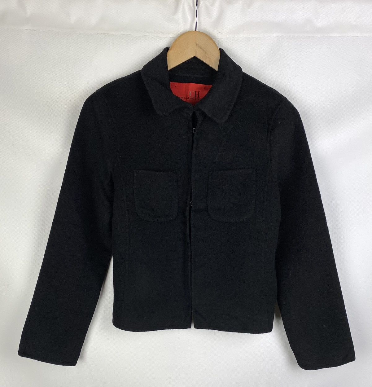 Carolina Herrera CH Carolina Herrera ladies wool cropped jacket size 6 Size M / US 6-8 / IT 42-44 - 1 Thumbnail