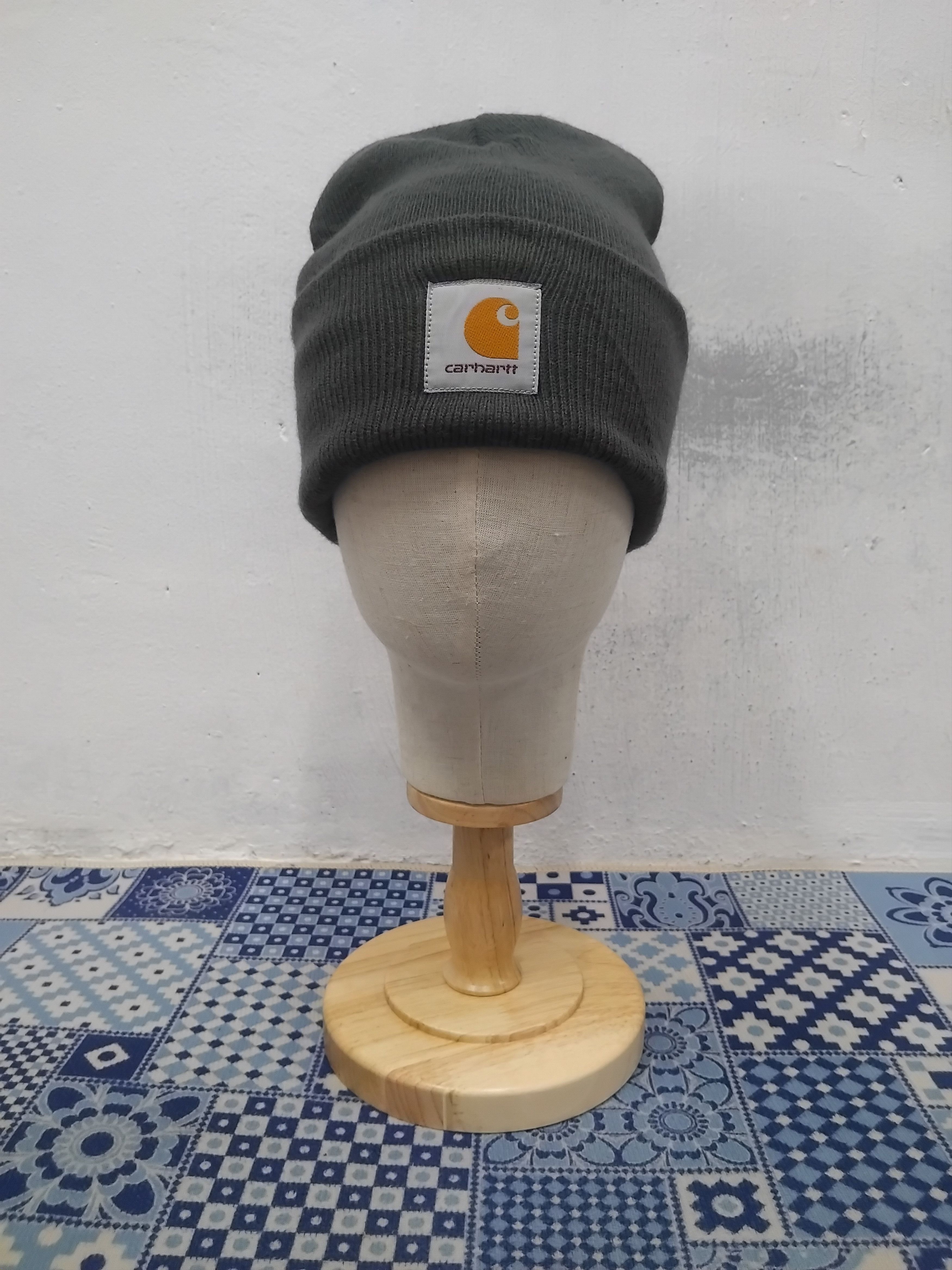 Carhartt 💥Carhatt grey colour streetwear beanie Size ONE SIZE - 1 Thumbnail