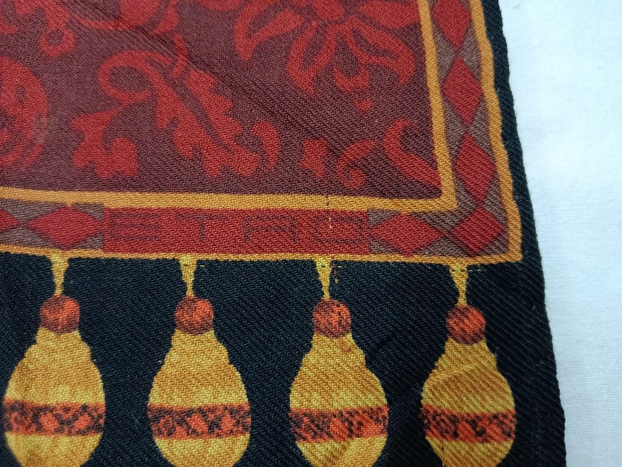 Etro Etro Muffler Scarf Paisley Design Size ONE SIZE - 6 Thumbnail