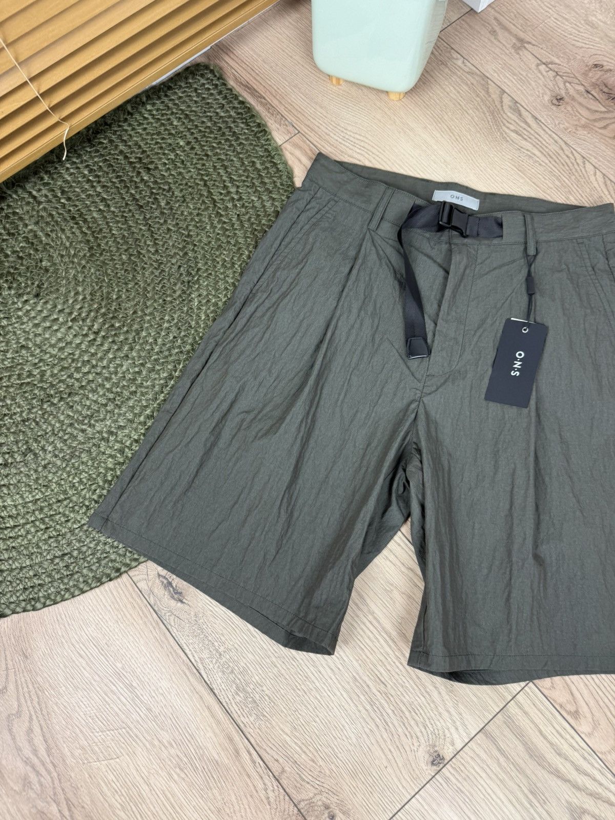 Japanese Brand ONS nylon baggy bermuda shorts Size US 29 - 2 Thumbnail