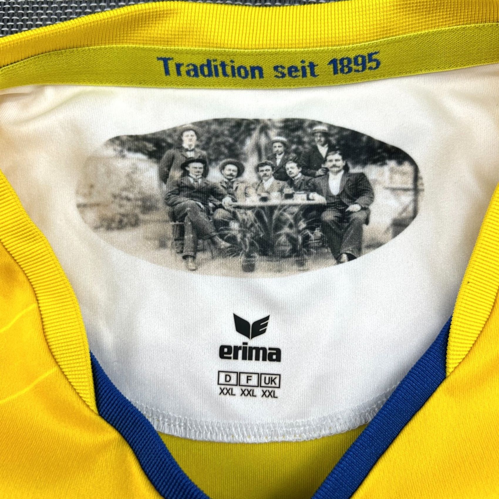 Nike Eintracht Braunschweig 2020 2021 Home Football Jersey Mens 2XL XXL Erima Shirt Nike Shirt Jersey Yellow Football Mens 2XL XXL Size US XXL / EU 58 / 5 - 7 Thumbnail