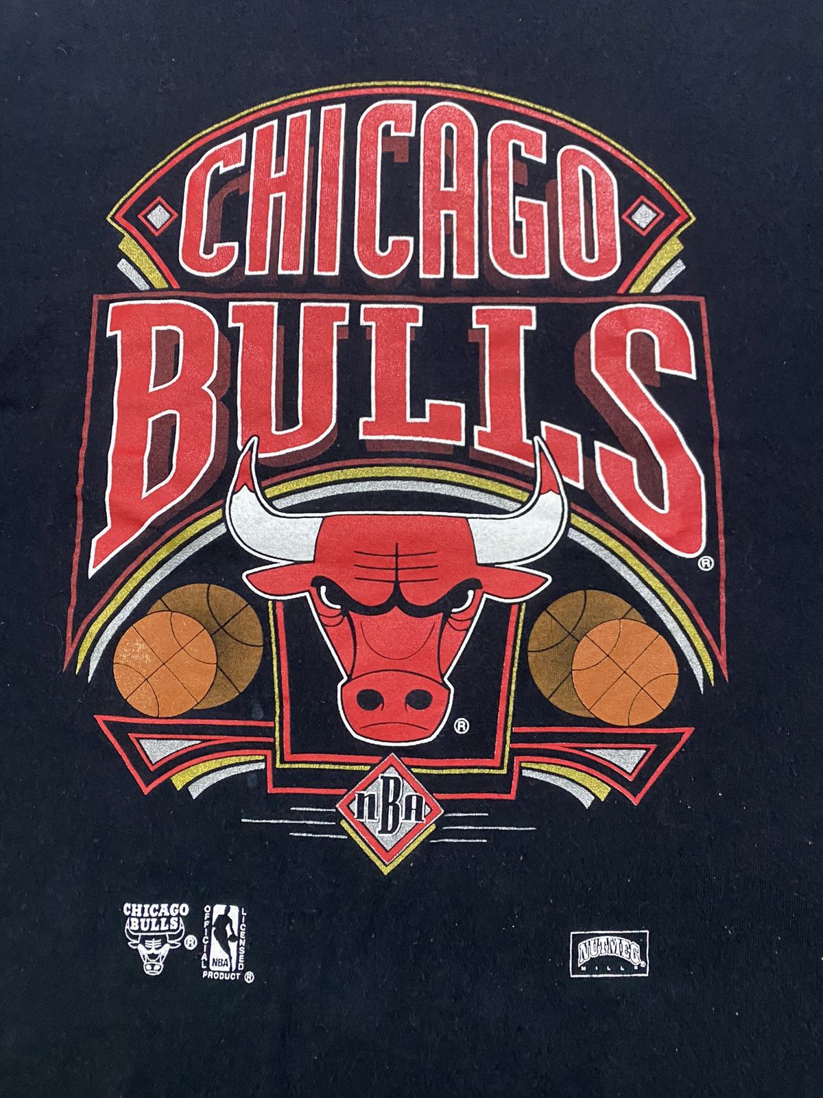 NBA Vintage Chicago Bulls Nutmeg Size US L / EU 52-54 / 3 - 5 Thumbnail