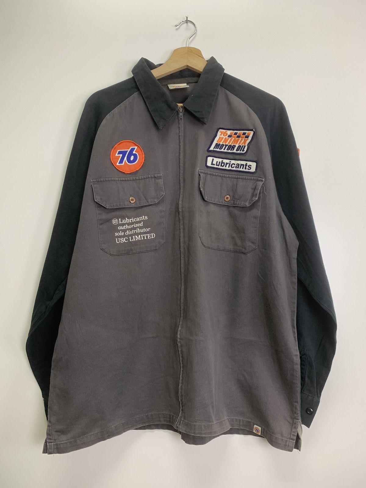 Vintage 76 Lubricants Racing Button Jacket