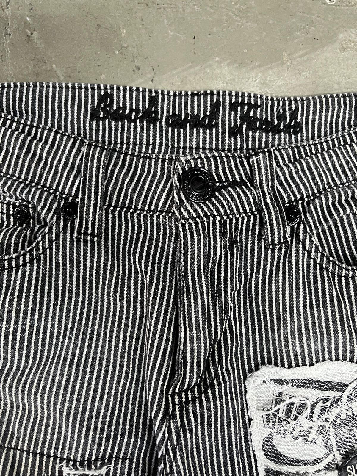 Number (N)ine Back and Forth Inspired by Number Nine Punk Patchwork Pants Size US 30 / EU 46 - 7 Thumbnail