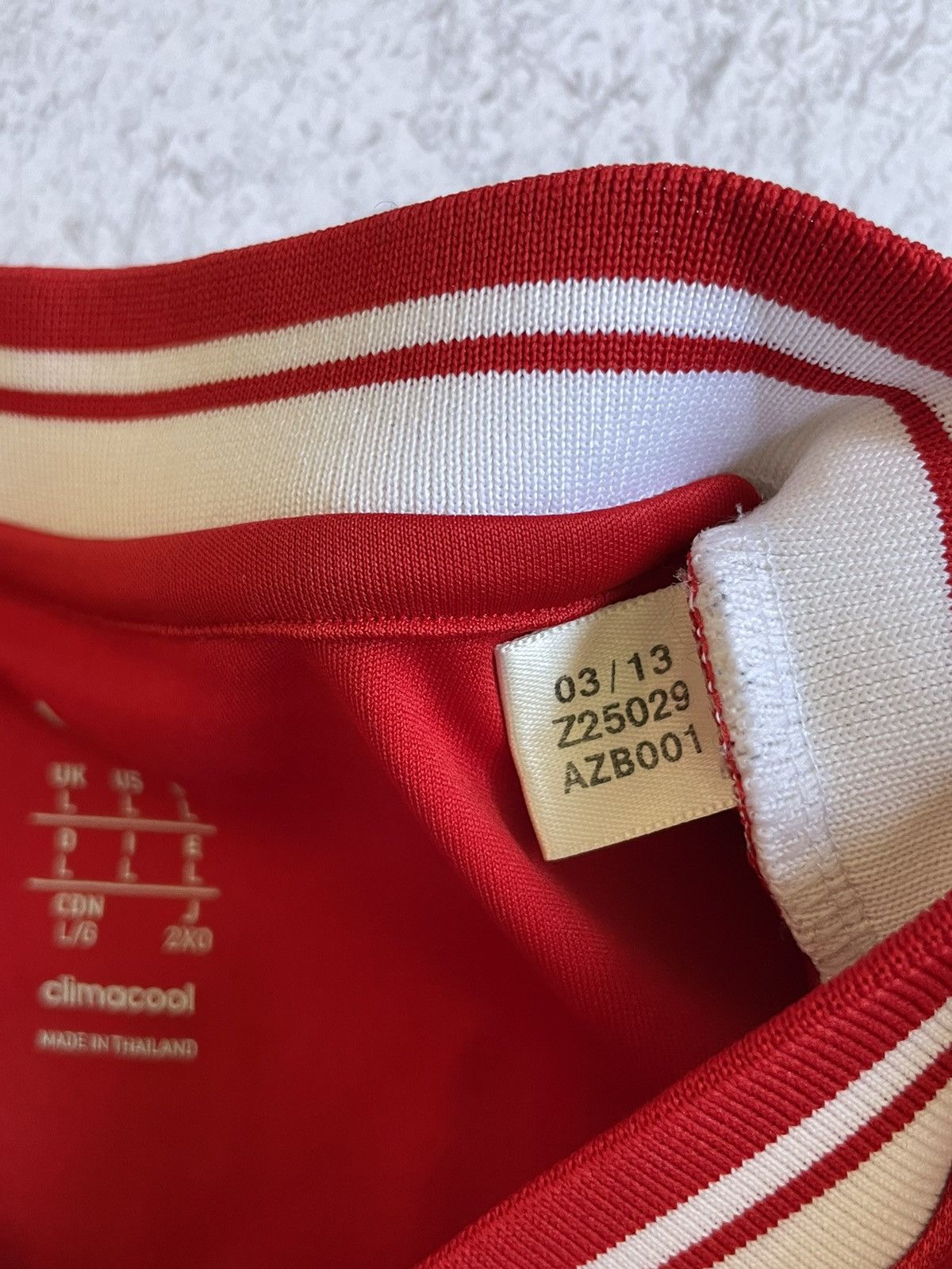 Adidas Adidas Bayern Munich 2013/2014 Home Soccer Jersey #25 Müller Size US L / EU 52-54 / 3 - 8 Thumbnail