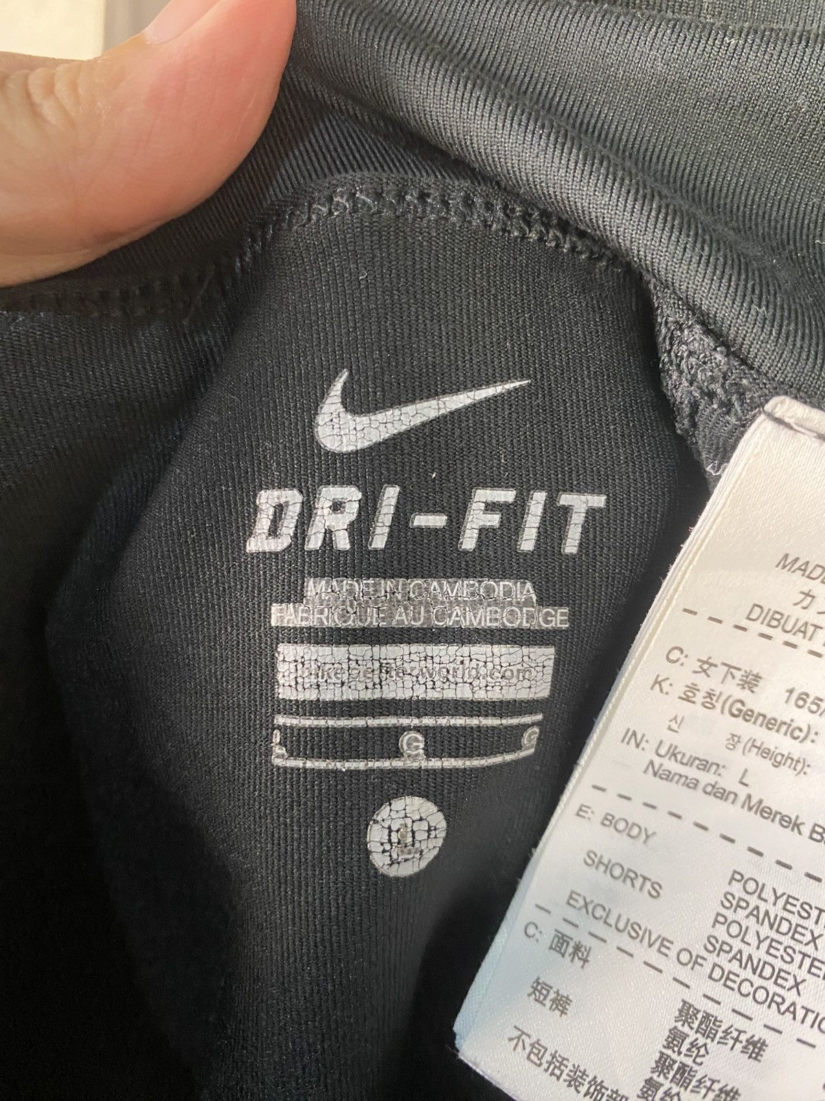 Nike Nike Court Dri-Fit Tennis Skirt Black (Minor Seam Rip) Size 30" / US 8 / IT 44 - 9 Thumbnail