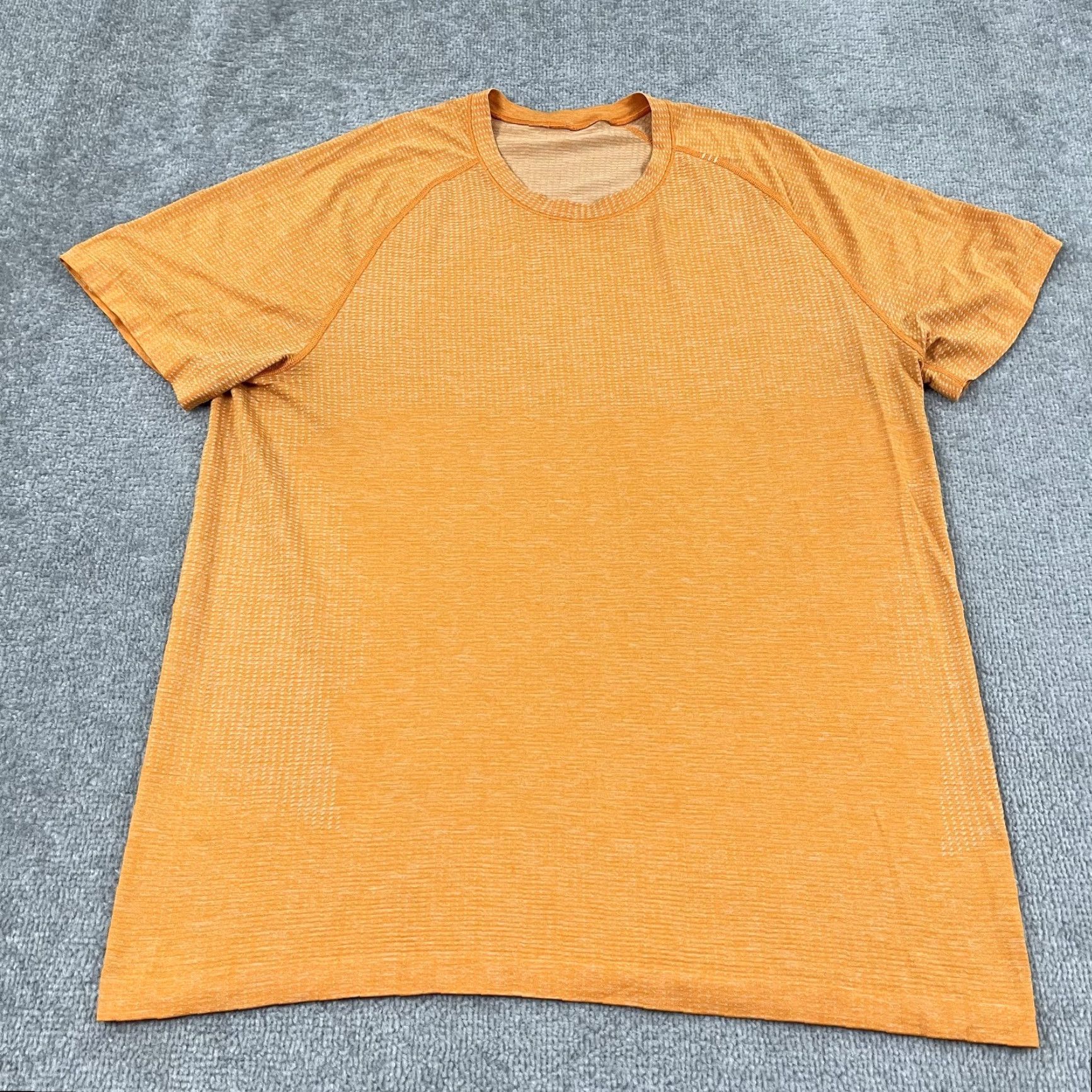 Lululemon Lululemon Metal Vent Tech Shirt Mens XL Orange Active Workout Running Gym Sport Shirts Size US XL / EU 56 / 4 - 3 Thumbnail