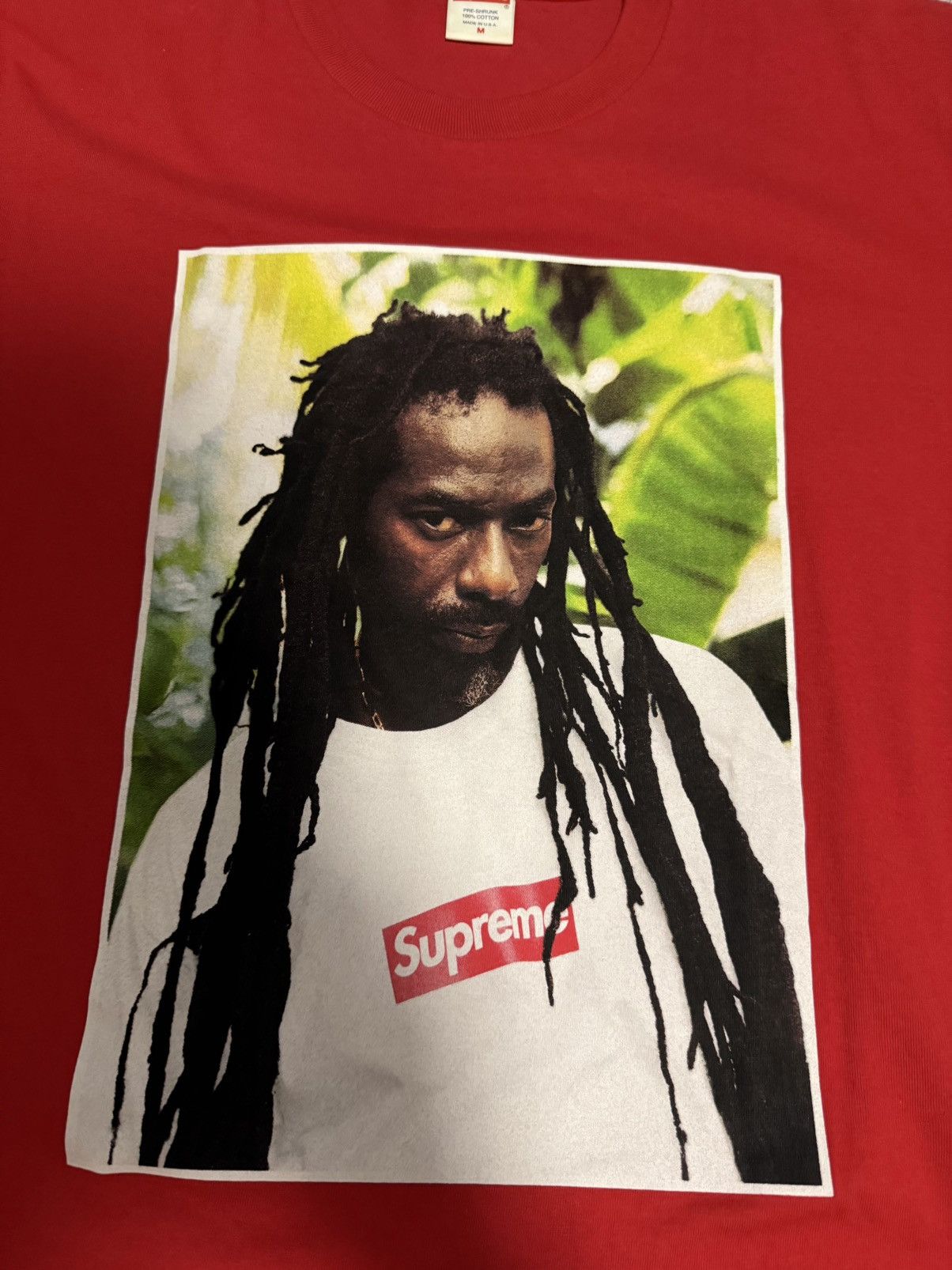 Supreme Supreme buju banton tee T-shirt red Size US M / EU 48-50 / 2 - 2 Thumbnail