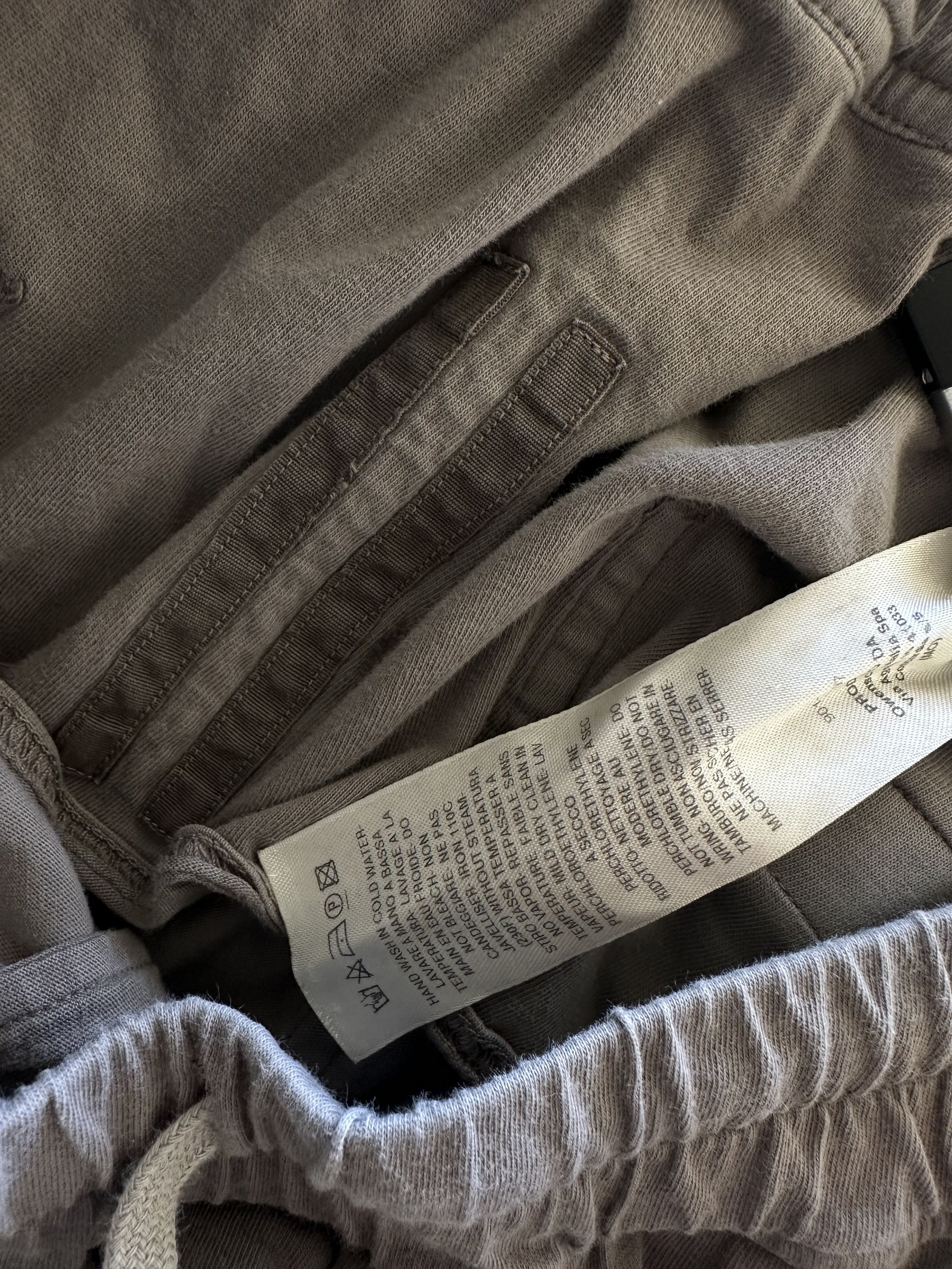 Rick Owens Drkshdw Rick Owens Beige Lounge Pant Size US 32 / EU 48 - 10 Thumbnail