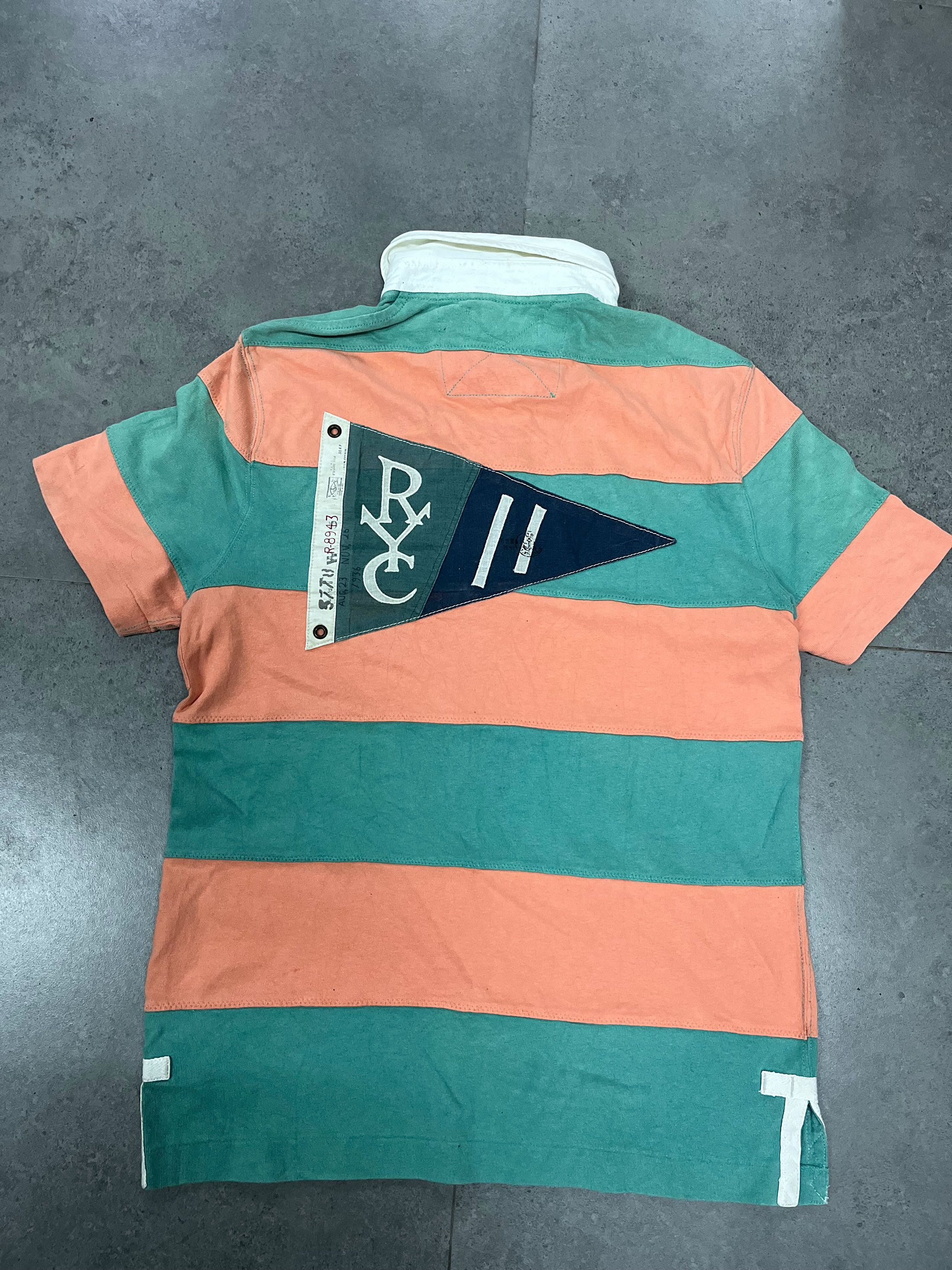 Polo Ralph Lauren Polo Ralph Lauren Yacht Club Border Patchwork Striped Size US M / EU 48-50 / 2 - 6 Thumbnail