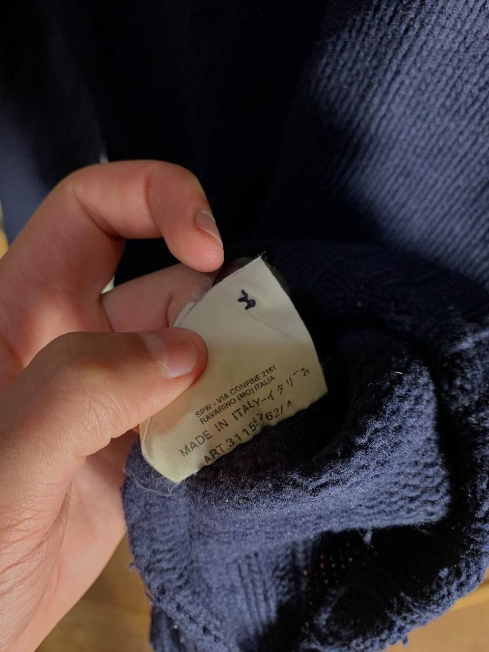 Stone Island Vintage Stone Island Italian Designer Knit Sweater 90s Retro Size US L / EU 52-54 / 3 - 8 Thumbnail