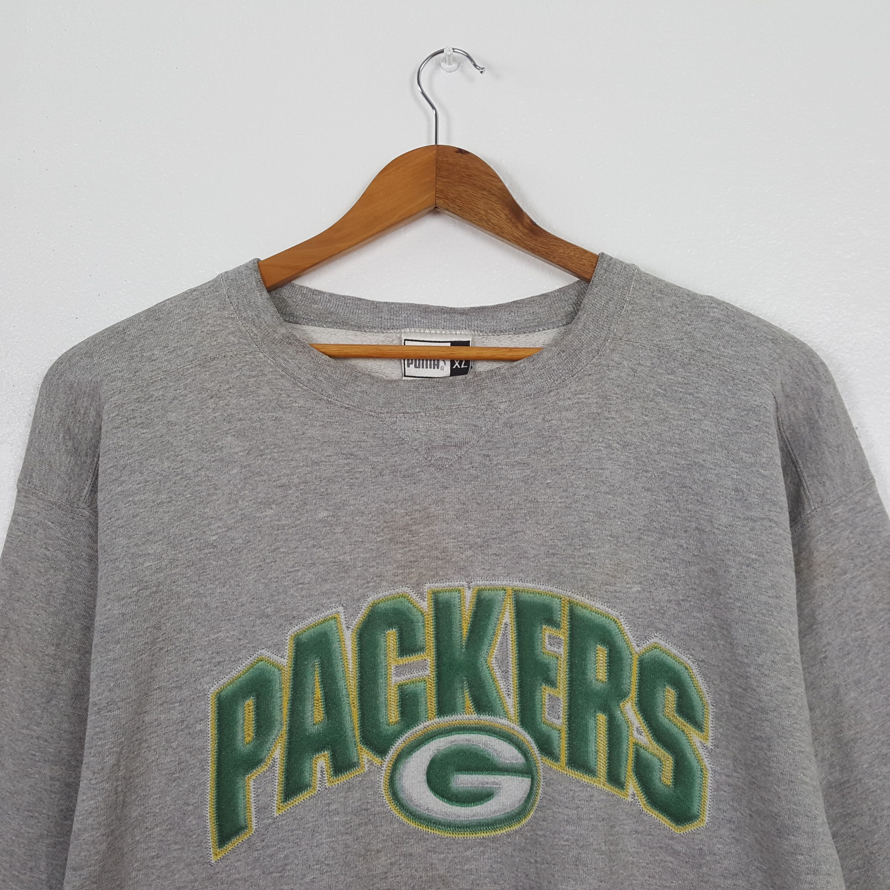 NFL Vintage Packers American Football NFL Sweatshirt C307N12 Size US XL / EU 56 / 4 - 2 Thumbnail
