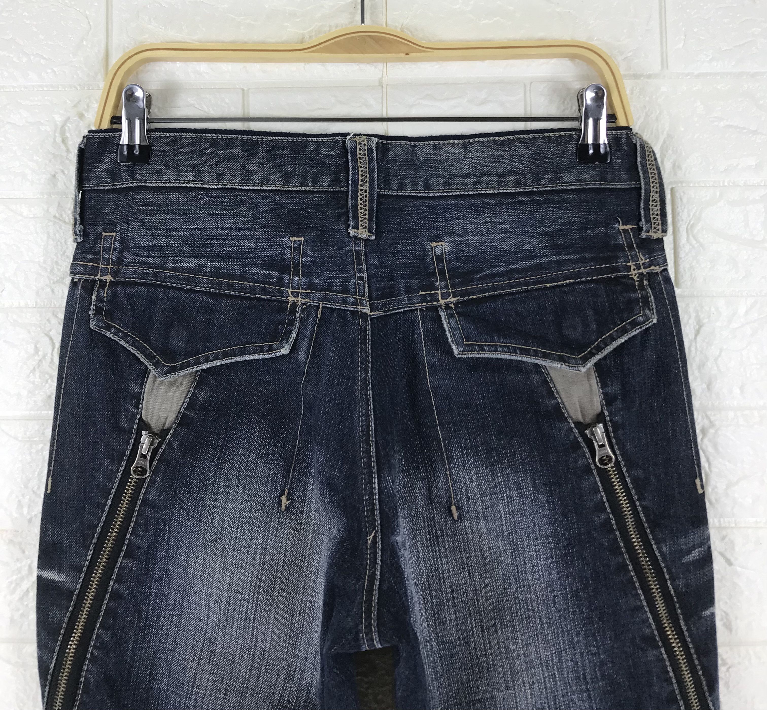 PPFM PPFM Tactical Pocket Zipper Design Jeans Size US 30 / EU 46 - 8 Thumbnail