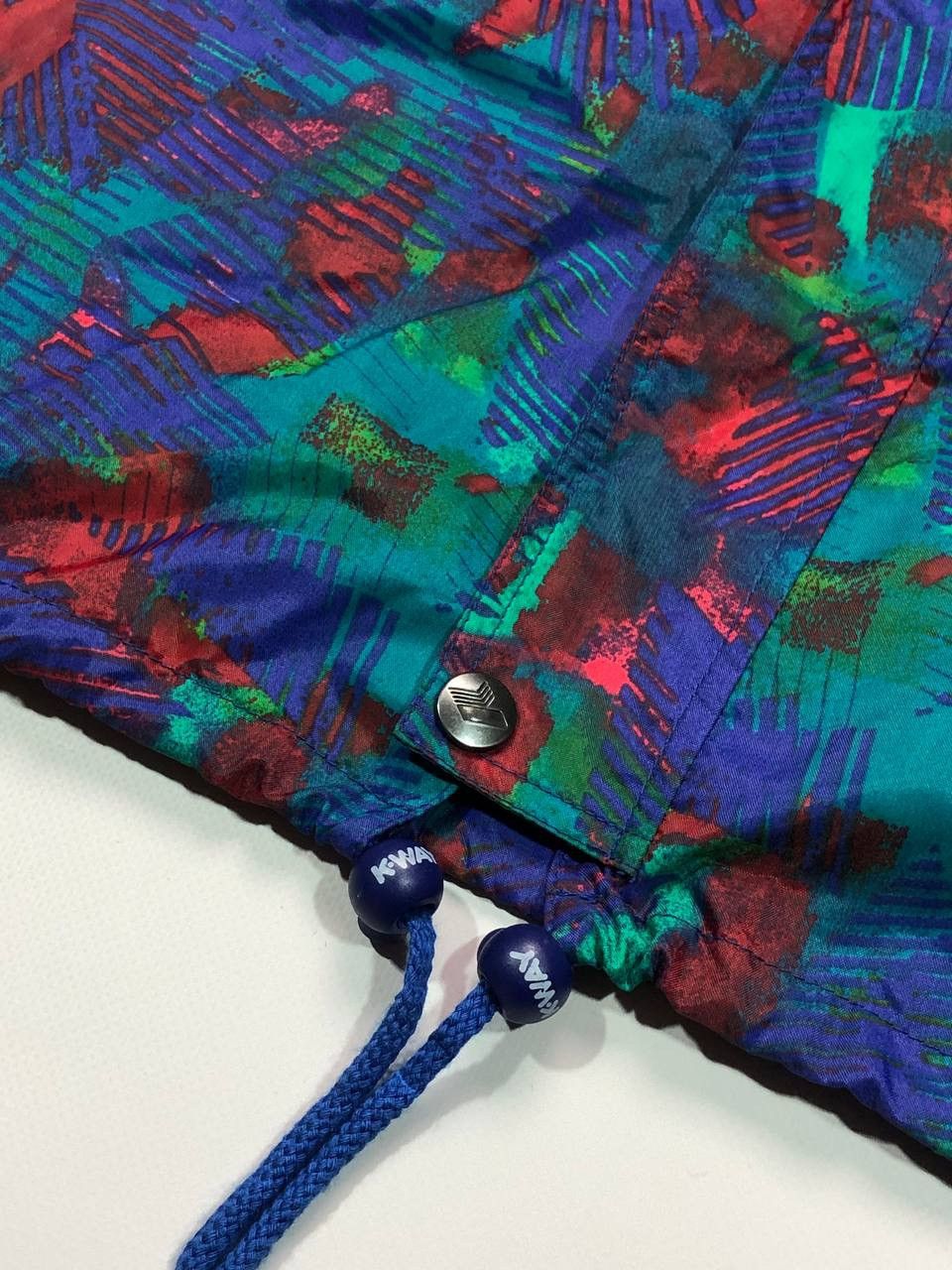 K-Way × Vintage Vintage Kway Windbreaker Jacket Size US L / EU 52-54 / 3 - 13 Thumbnail