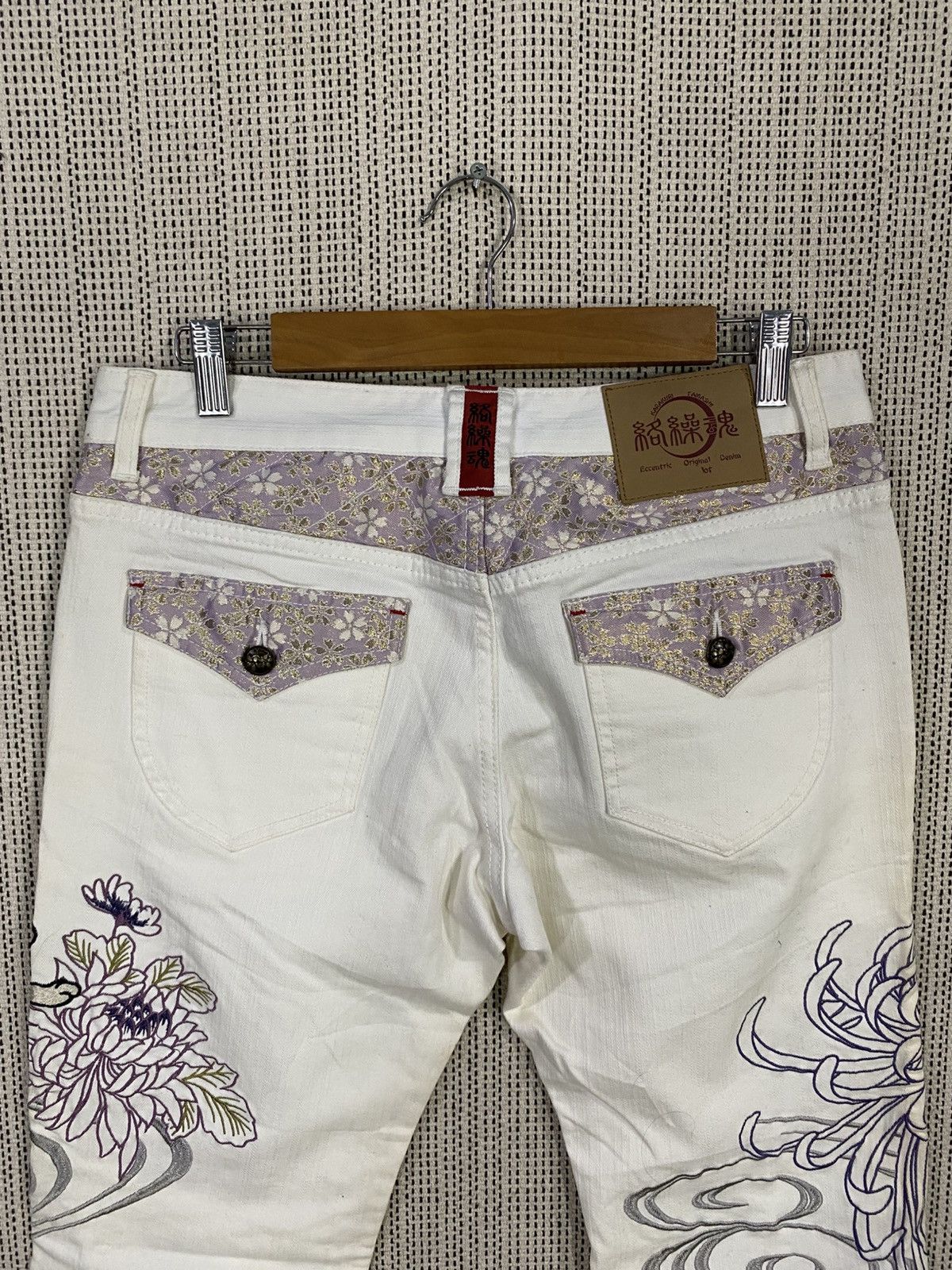 Addict Clothes Japan Very rare karakuri tamashi emboidery denim Size US 32 / EU 48 - 15 Thumbnail
