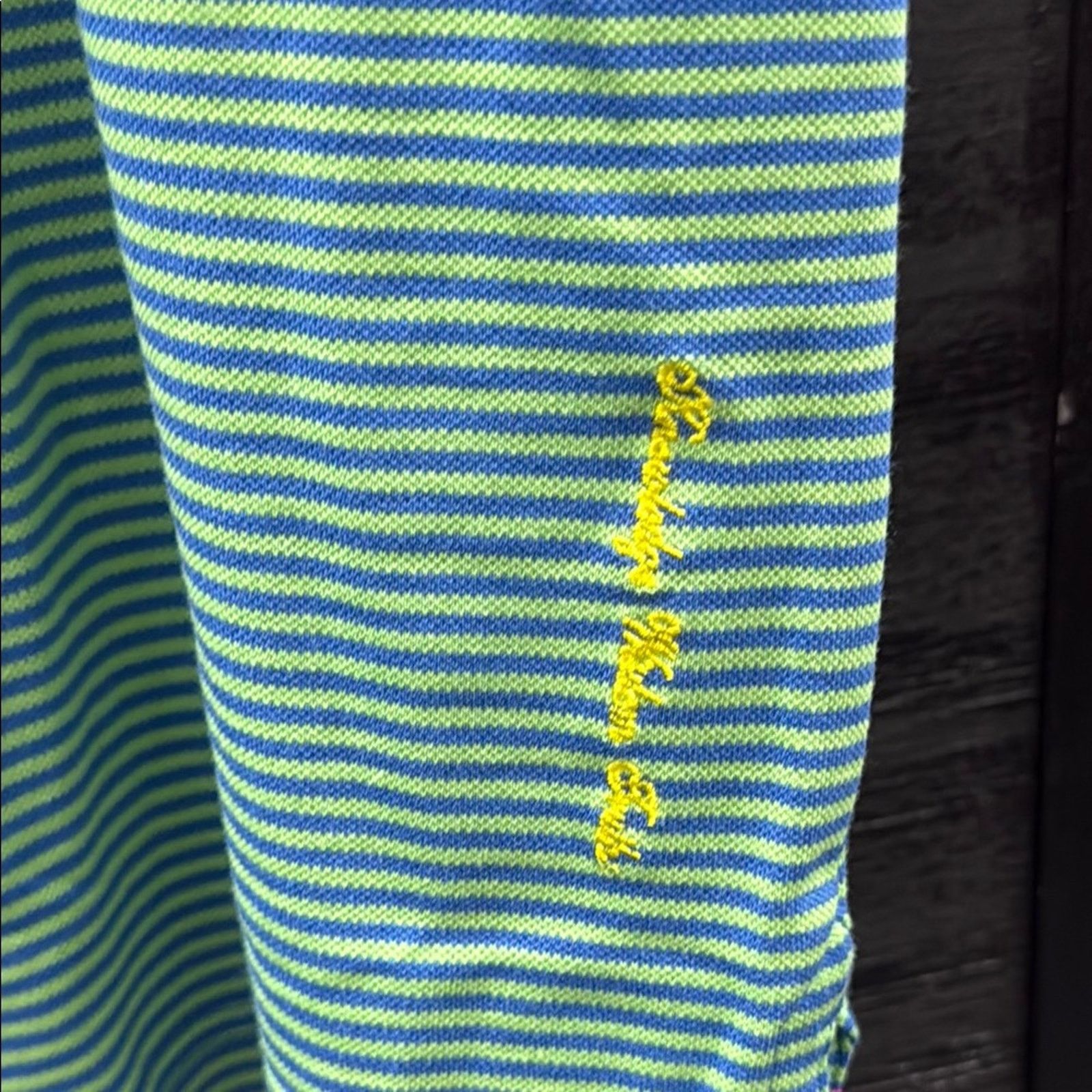 Robert Graham NWT Robert graham Green and Blue Polo Shirt Size M Size US M / EU 48-50 / 2 - 10 Thumbnail
