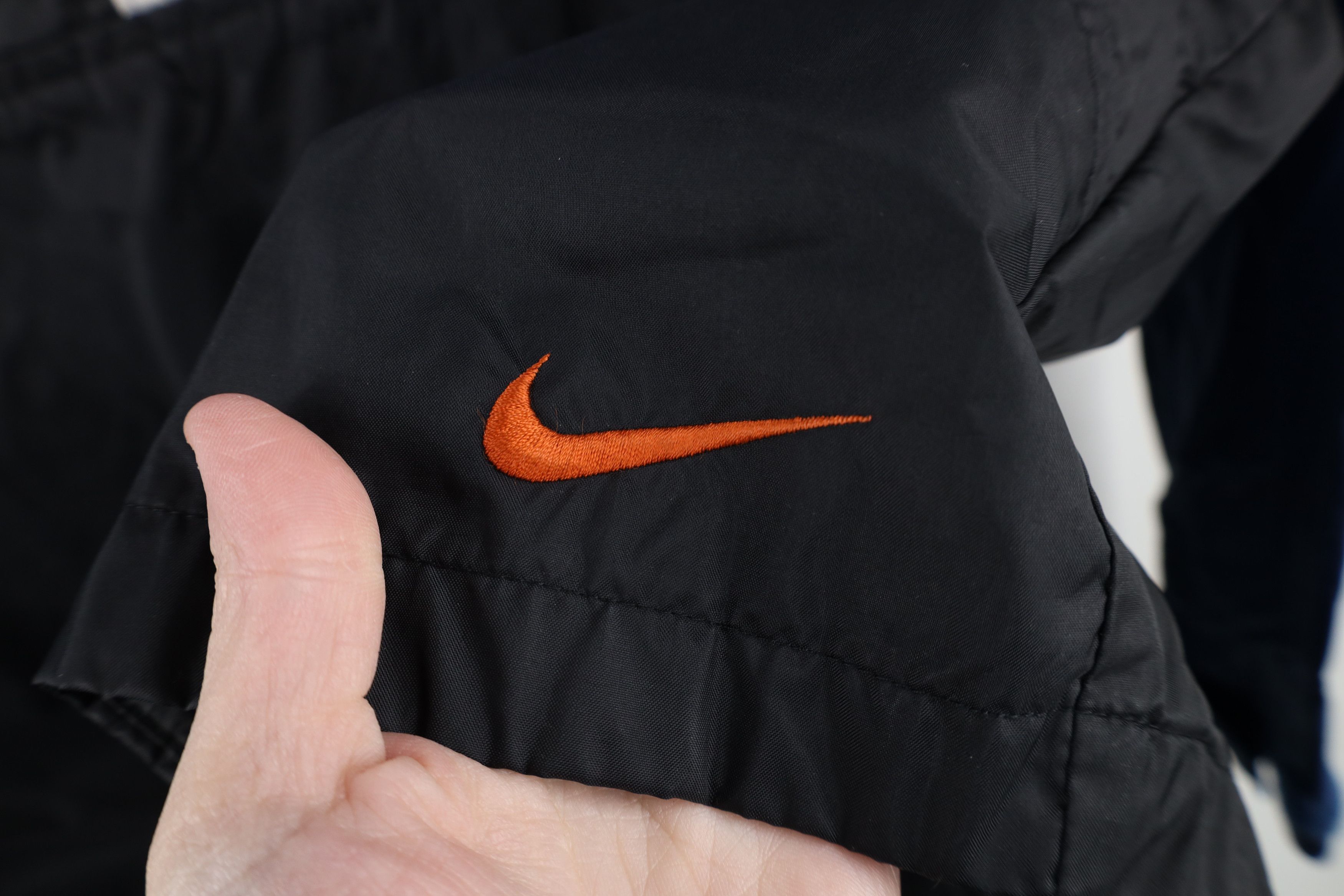 Nike × Vintage Vintage 90s Nike Swoosh Hooded Anorak Windbreaker Jacket Size US S / EU 44-46 / 1 - 4 Thumbnail
