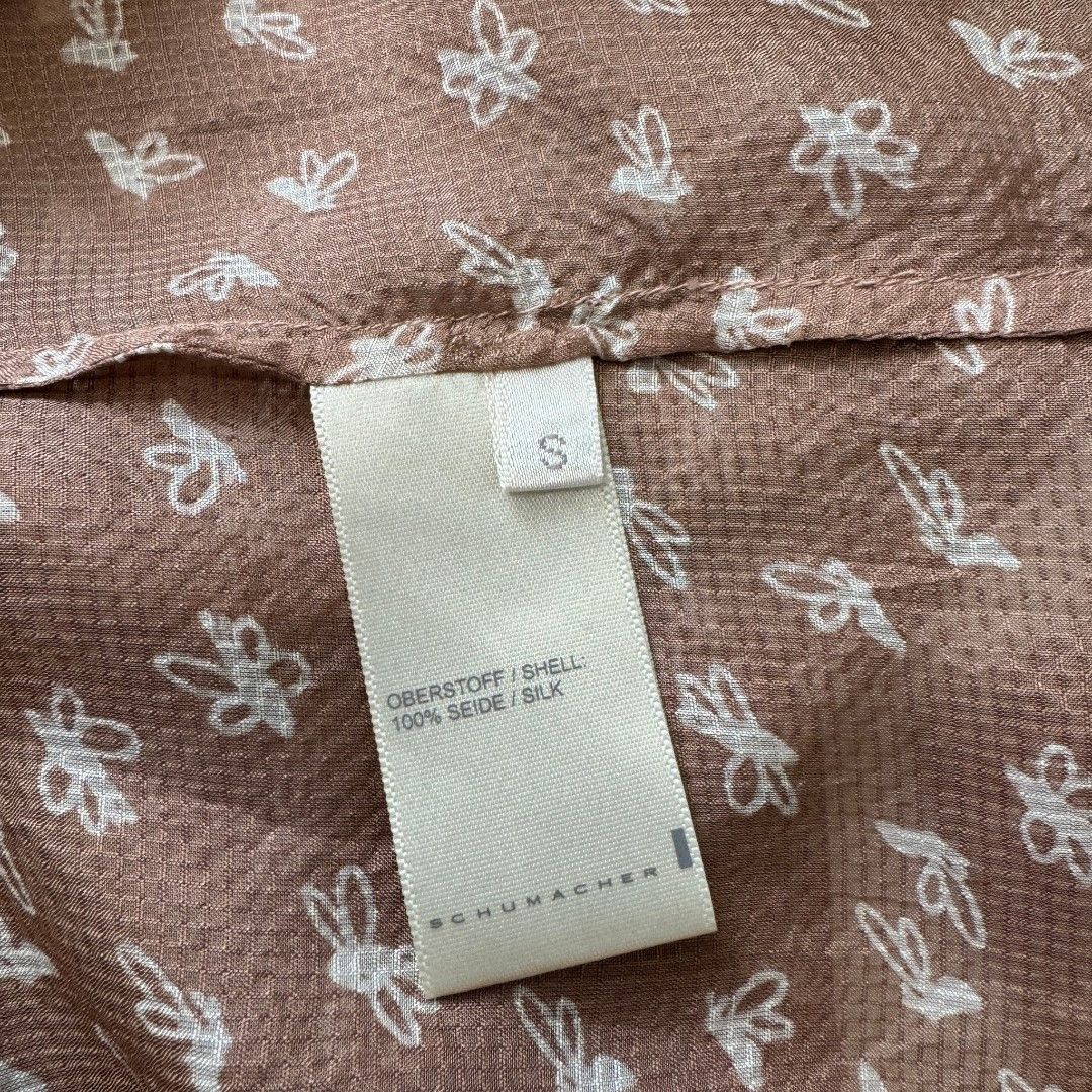 DOROTHEE SCHUMACHER Silk Print Blouse Size S / US 4 / IT 40 - 5 Thumbnail