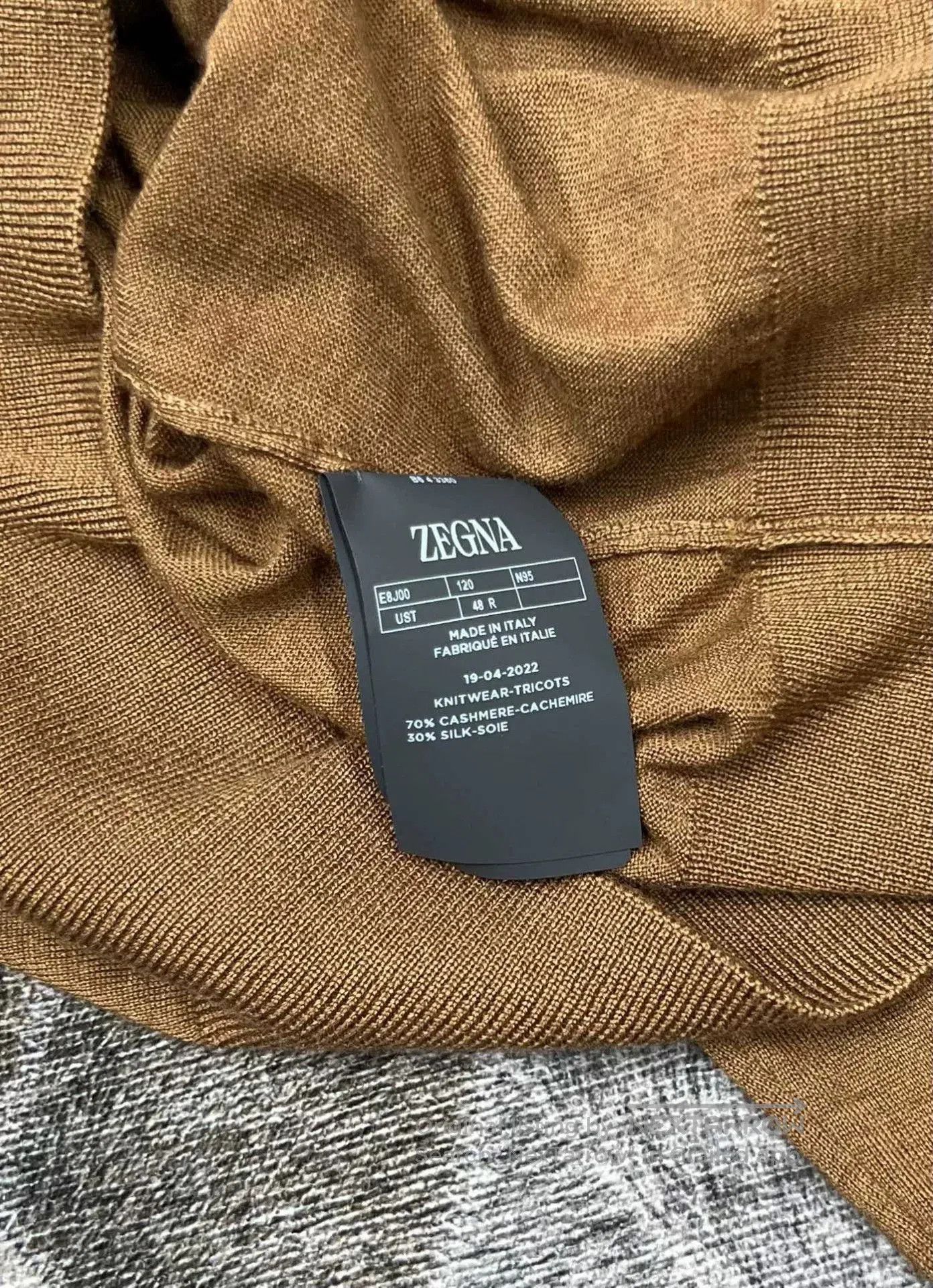 Ermenegildo Zegna Ermenegildo Zegna Cashmere Turtleneck Sweater. Size US XL / EU 56 / 4 - 7 Thumbnail