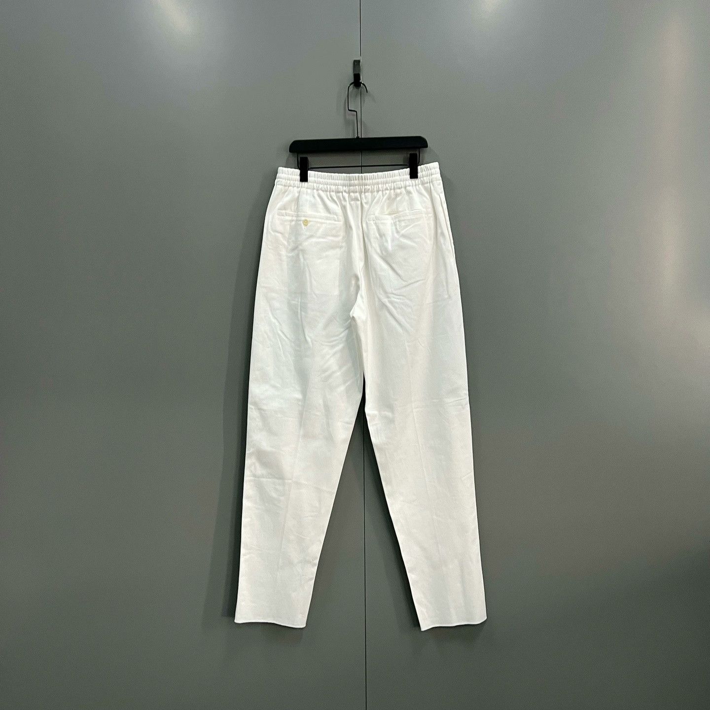 Hermes Hermes White Elastic Waist Pants Size US 28 / EU 44 - 2 Thumbnail