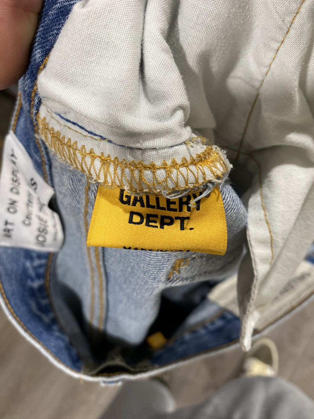 Gallery Dept. Gallery Dept. G Patch Jeans Size US 34 / EU 50 - 7 Thumbnail
