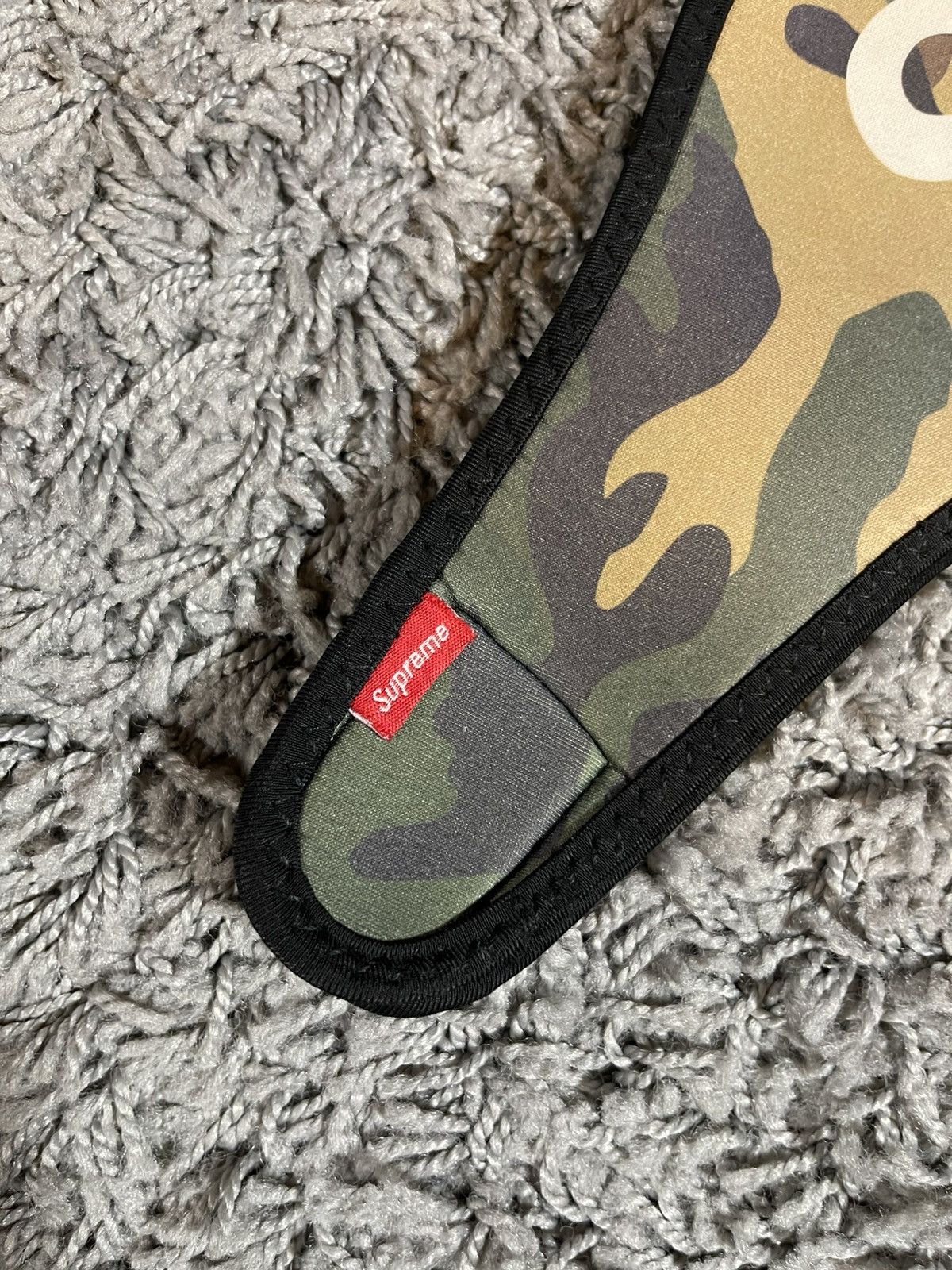 Supreme 2014FW Supreme Neoprene Face Mask Woodland Camo Green Size ONE SIZE - 3 Thumbnail