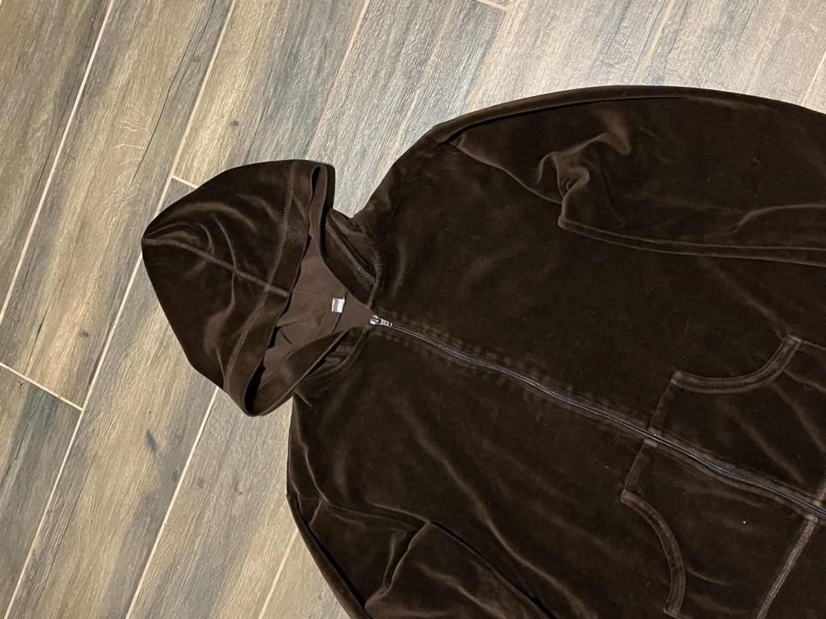 Juicy Couture × Vintage VINTAGE Y2K JUICY COUTURE LIKE AMAZING VELOUR ZIP HOODIE Size M / US 6-8 / IT 42-44 - 2 Thumbnail