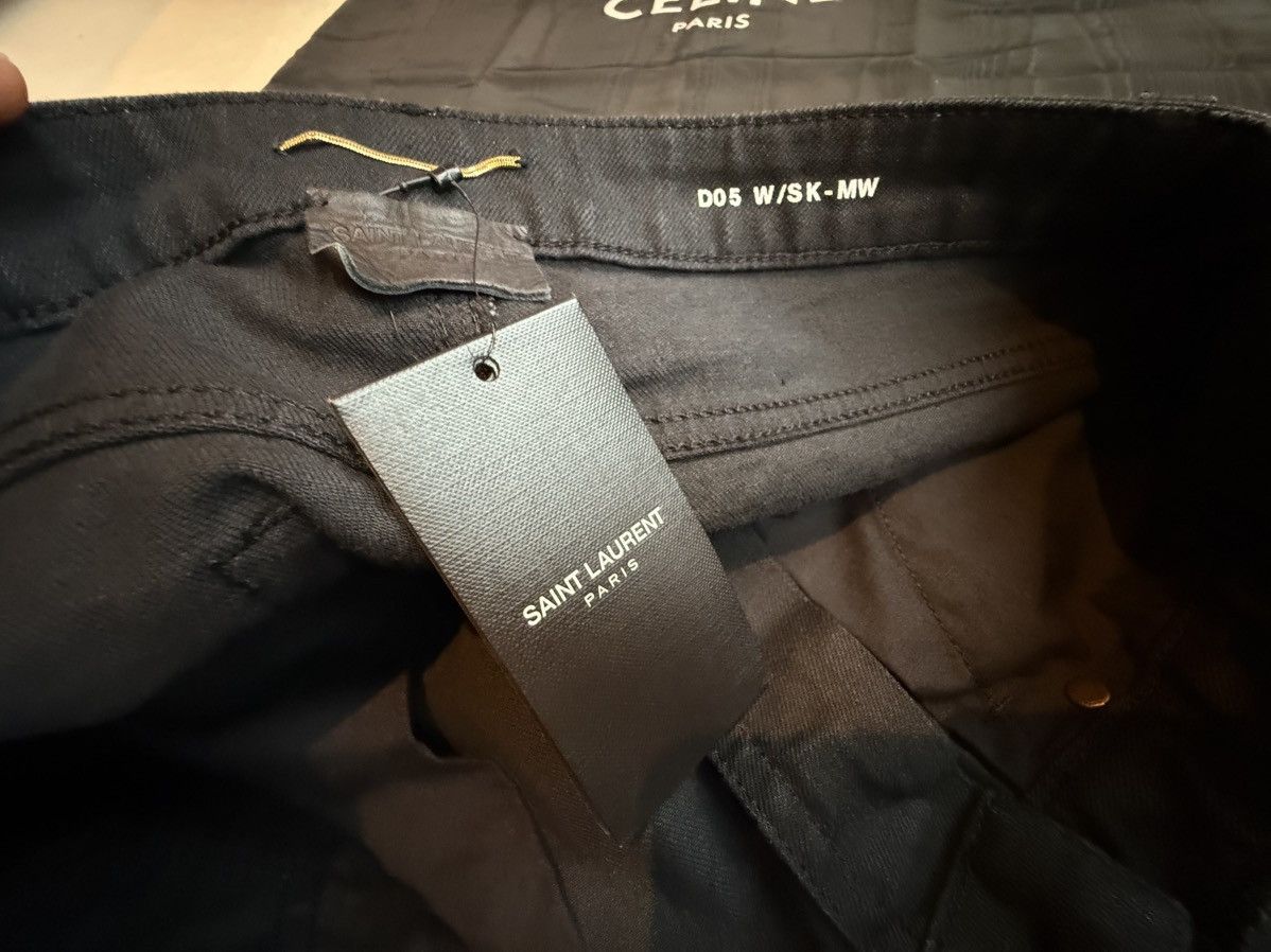Saint Laurent Paris SS20 Saint Laurent BNWT black skinny jeans 31 slim denim Size US 31 - 20 Thumbnail