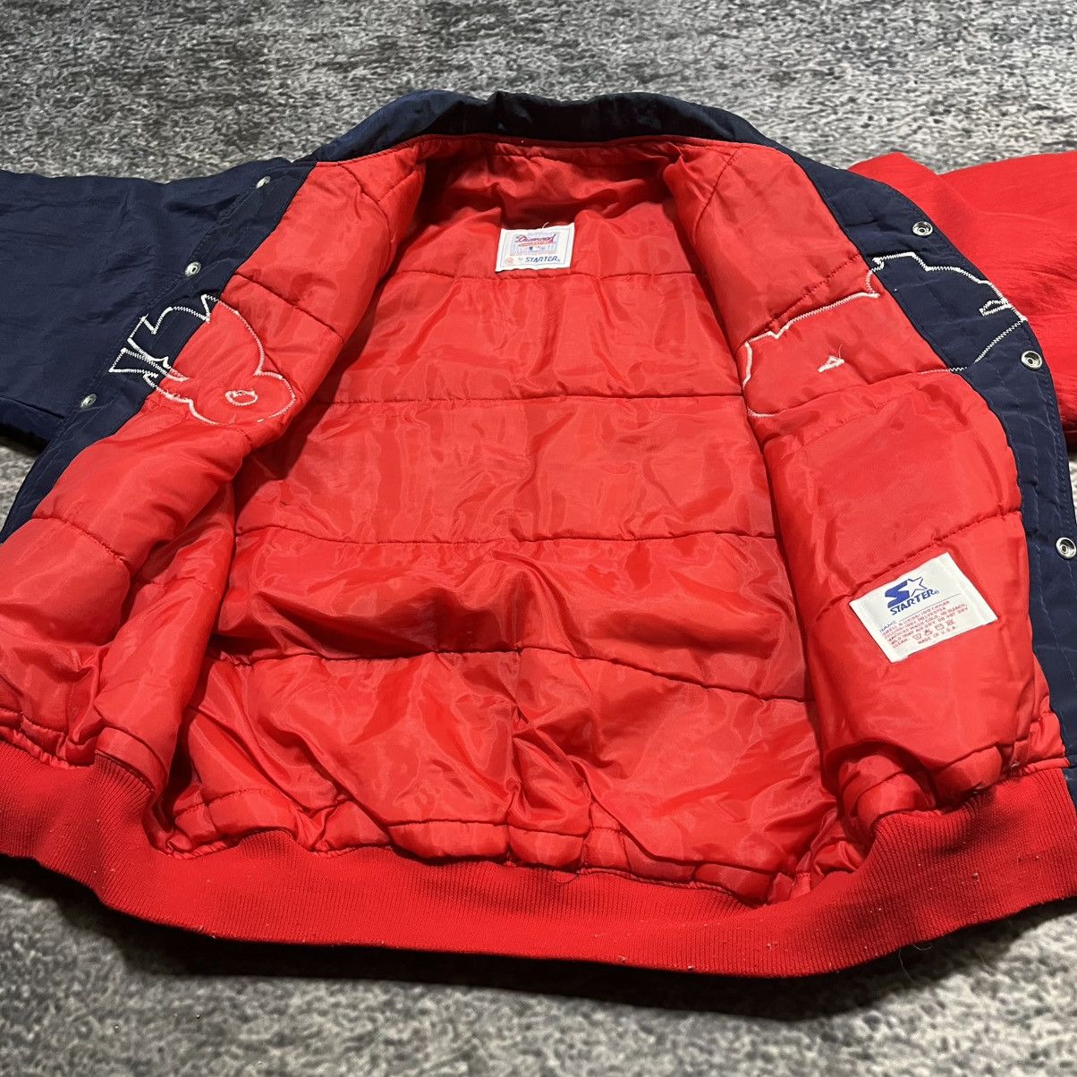 Starter Vintage 90s Cleveland Indians Starter Diamond MLB Jacket Size US M / EU 48-50 / 2 - 7 Thumbnail