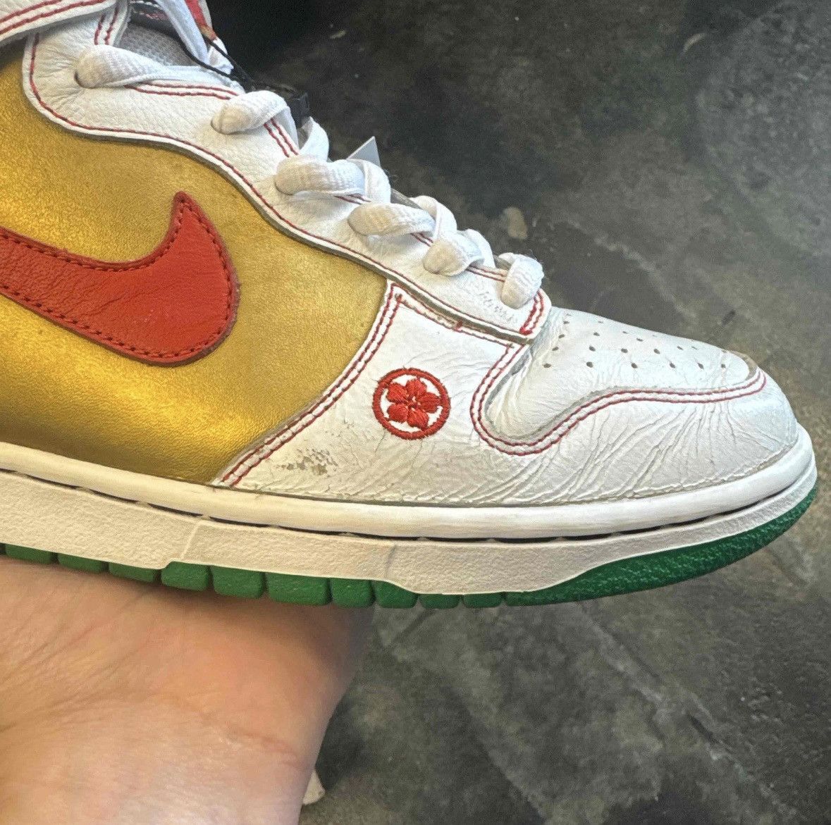 Nike Dunk High SB Money Cat Size US 9.5 / EU 42-43 - 7 Thumbnail