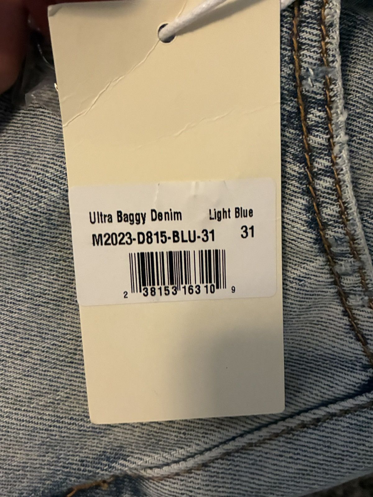 MNML Light Blue Denim | MNML Size US 31 - 3 Thumbnail