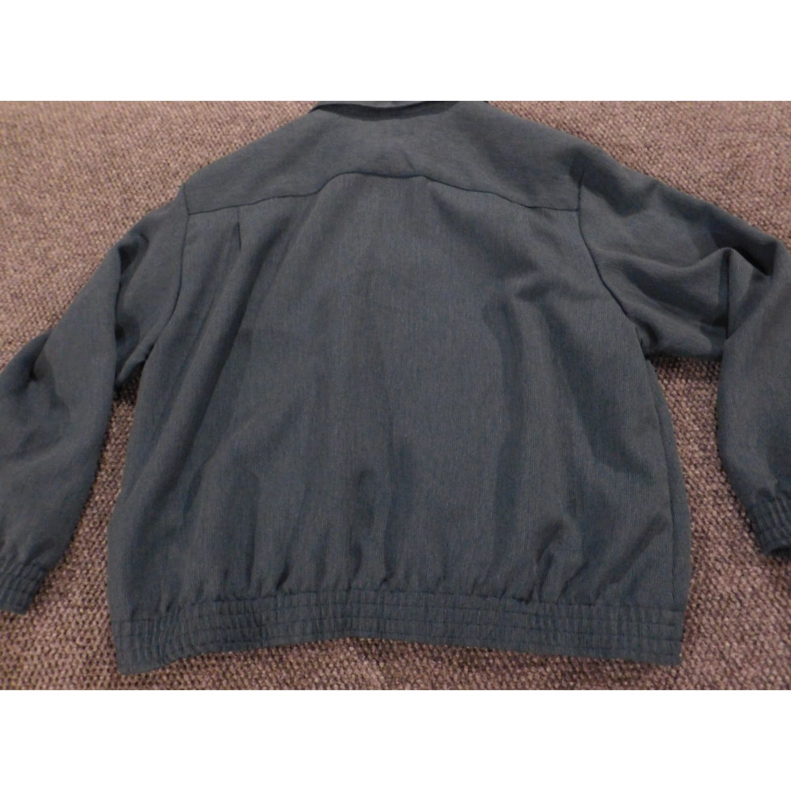 Vintage Alfred Dunner Womens Jacket Plus 18 Green Button stretch Casual Knit Embroidered Solid Long Sleeve Mid-Length Fall Spring Mens Women Boys Girls Size XXL / US 16-18 / IT 52-54 - 6 Thumbnail
