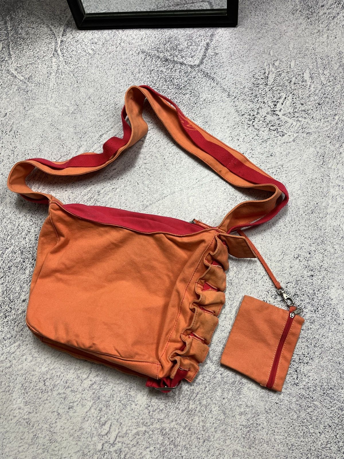 Nike Nike Vintage 00’s Y2k Shoulder Sling Bag Swoosh Hype Rare Size ONE SIZE - 14 Thumbnail