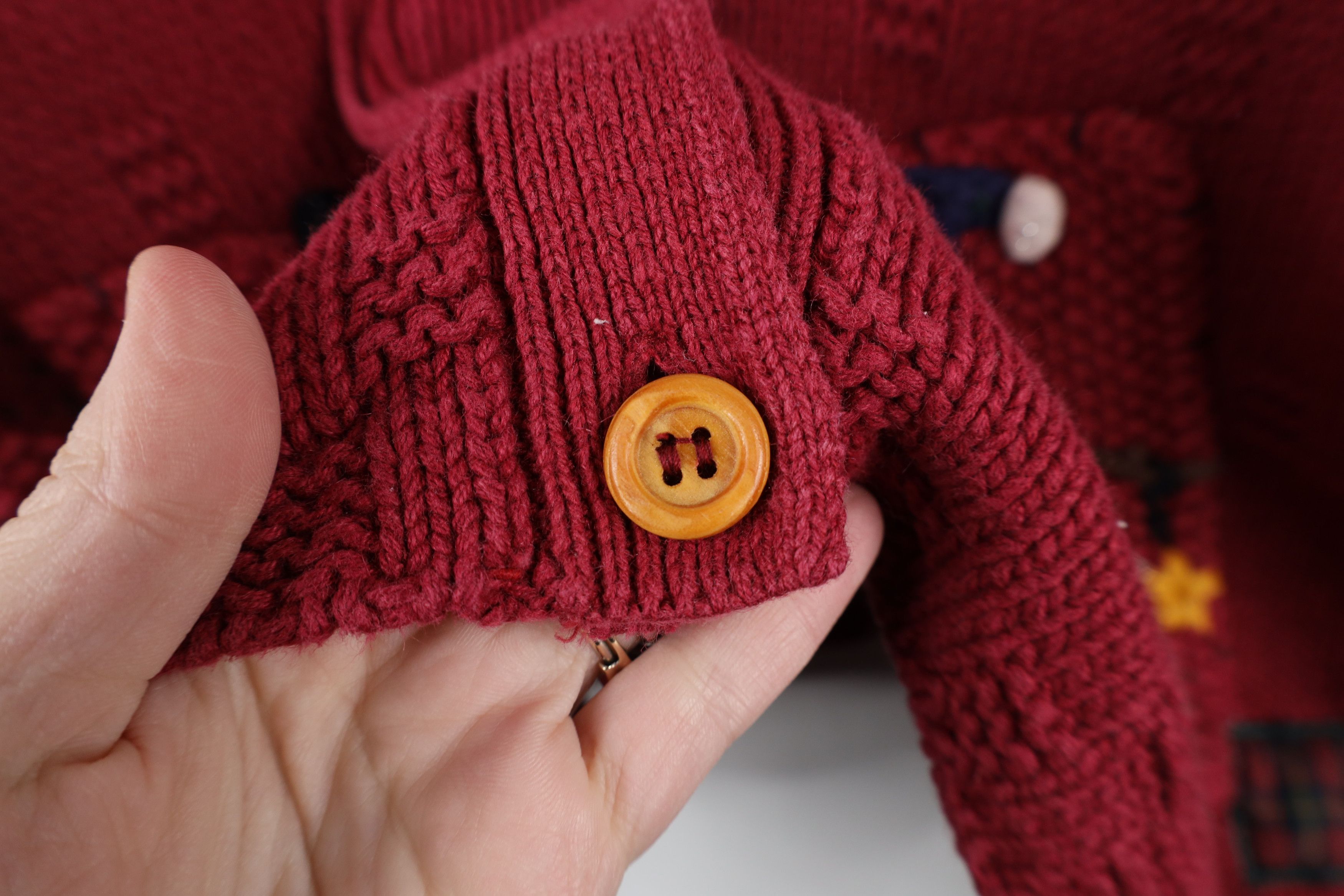 Vintage Vintage 90s Streetwear Christmas Snowman Cardigan Sweater Size L / US 10 / IT 46 - 8 Thumbnail
