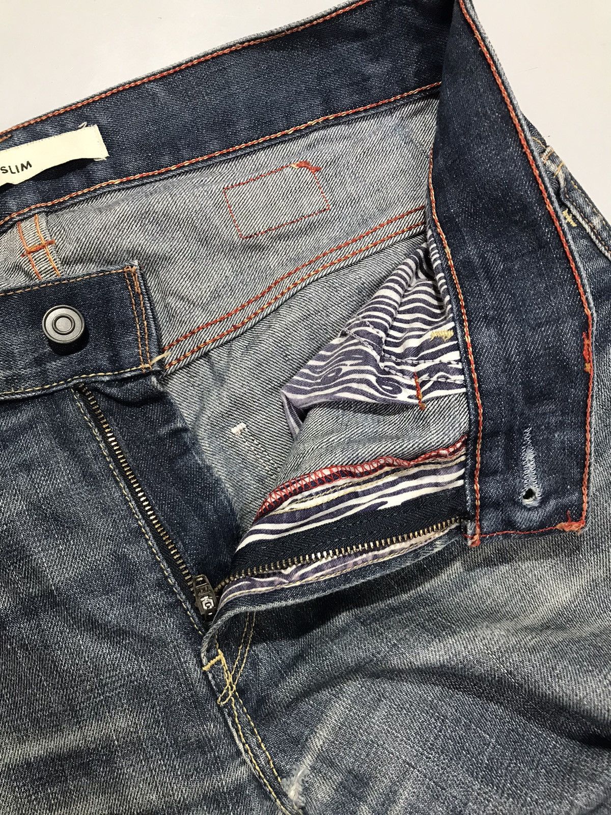 Levi's Vintage Levi’s buckle belt denim Size US 36 / EU 52 - 8 Thumbnail