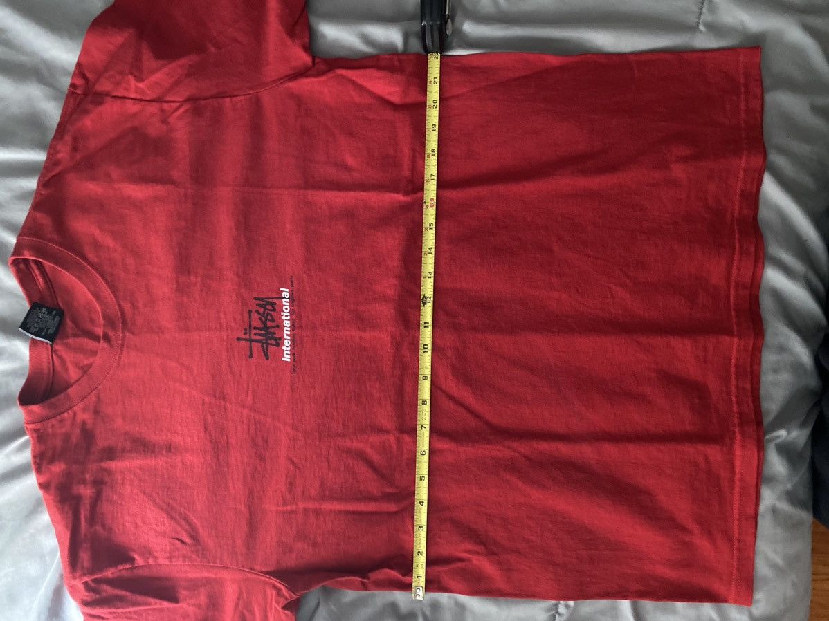 Stussy Stüssy international logo print tee Size US L / EU 52-54 / 3 - 6 Thumbnail