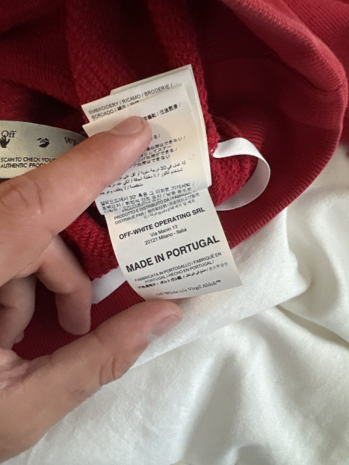 Off-White Off White Hoodie Size US L / EU 52-54 / 3 - 8 Thumbnail
