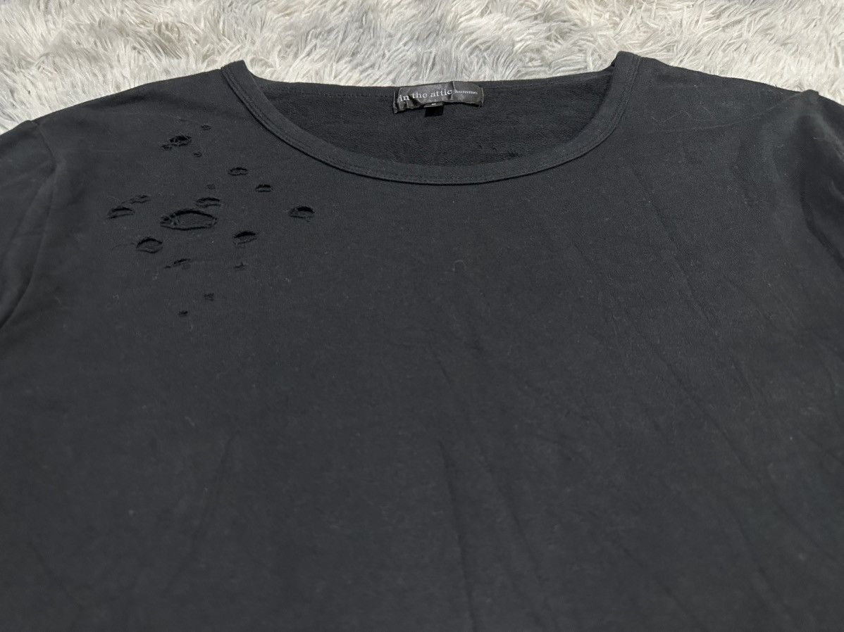 In The Attic 🔥Sick Y2K In The Attic Homme Distressed Ls Shirt Goth Punk Size US L / EU 52-54 / 3 - 1 Thumbnail